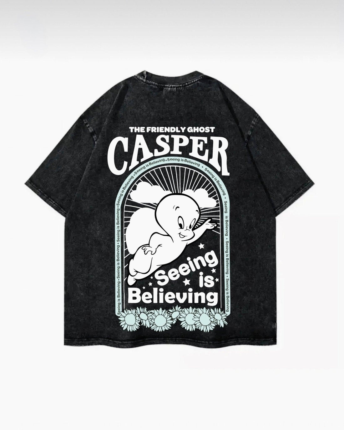 Casper Washed T-Shirt - Hippies Town
