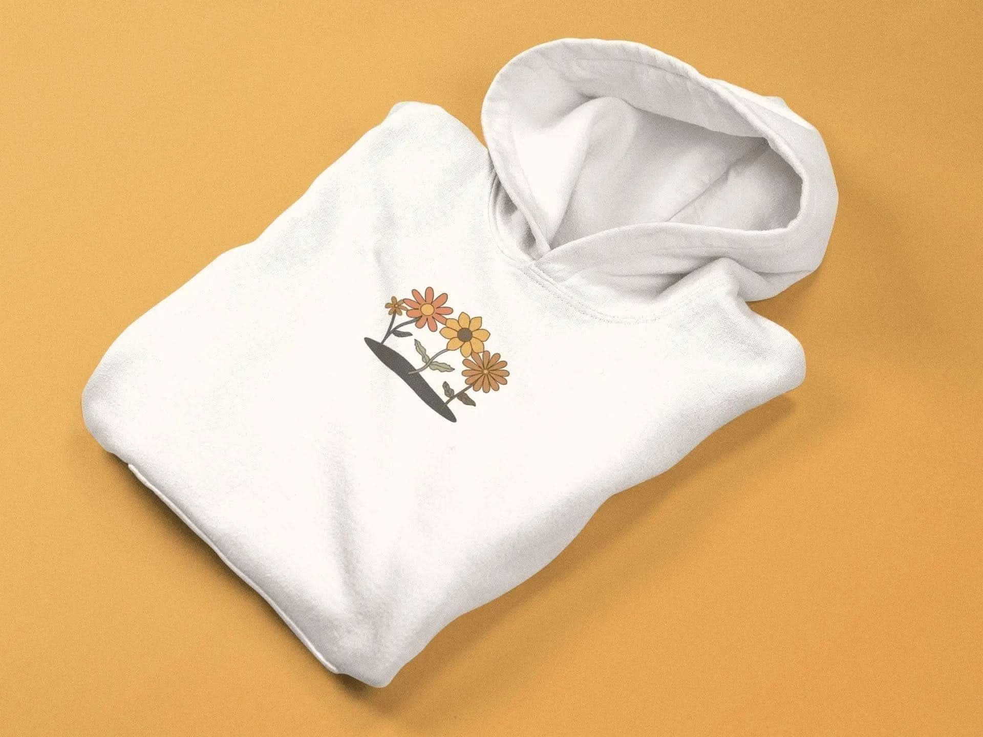 Flowry Hoodie - Hippies Town