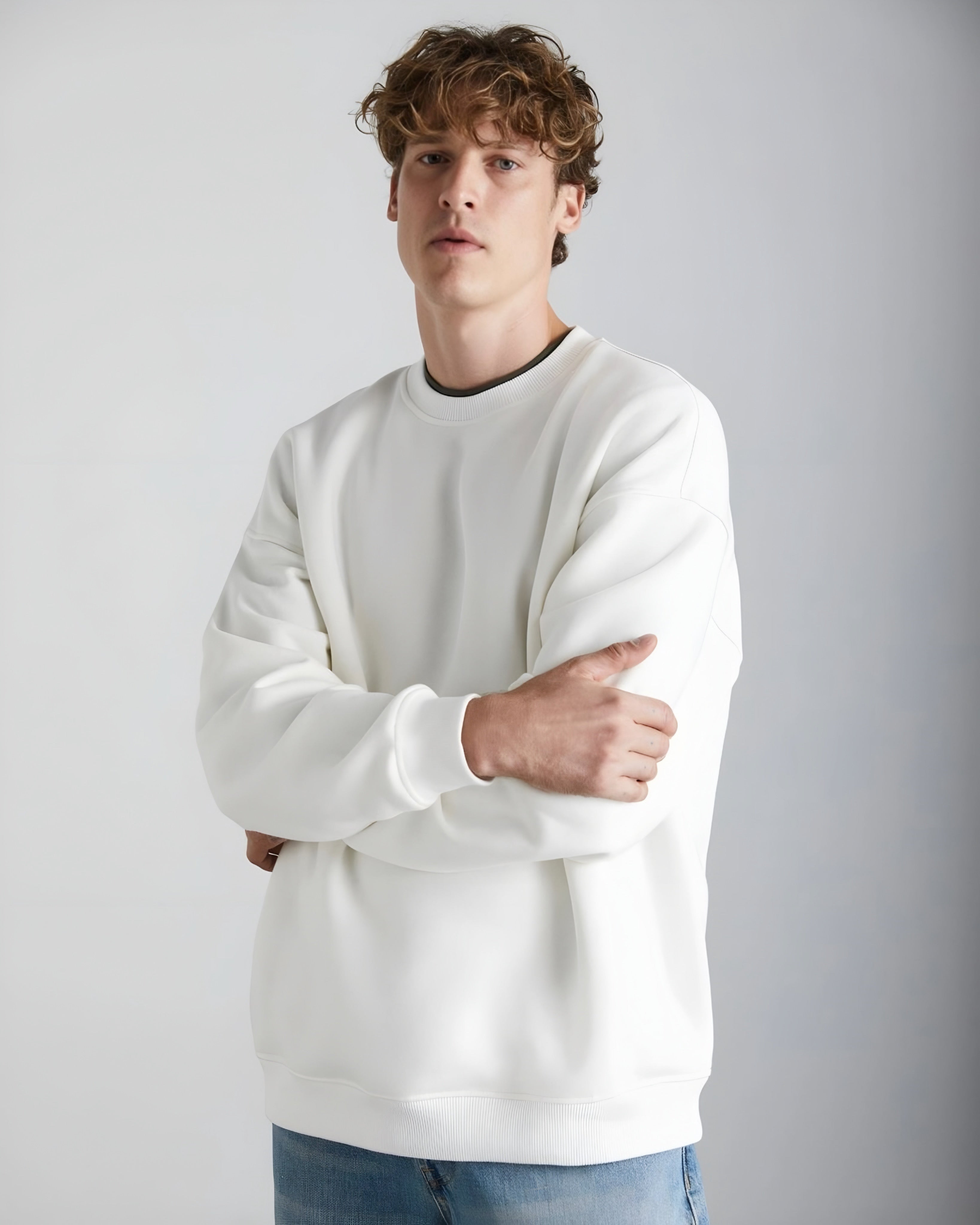 Off-White Unisex Crewneck