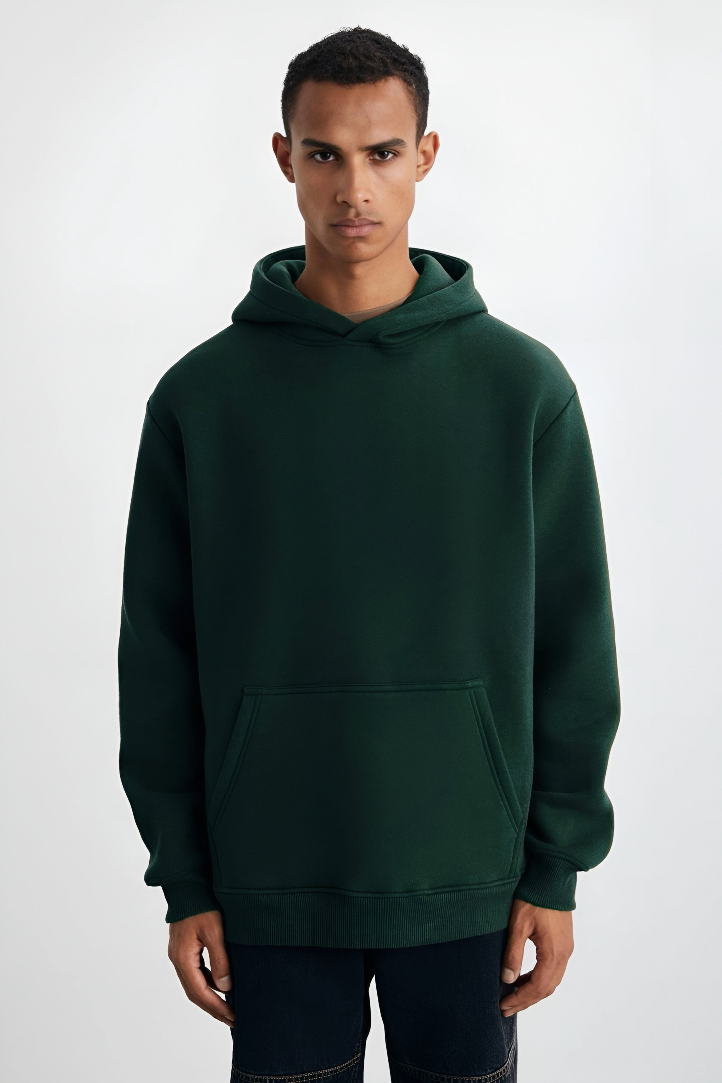 Premium Dark Green Hoodie