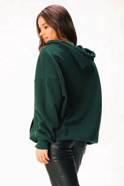 Dark Green Unisex Hoodie - Hippies TownHoodieHippies Town