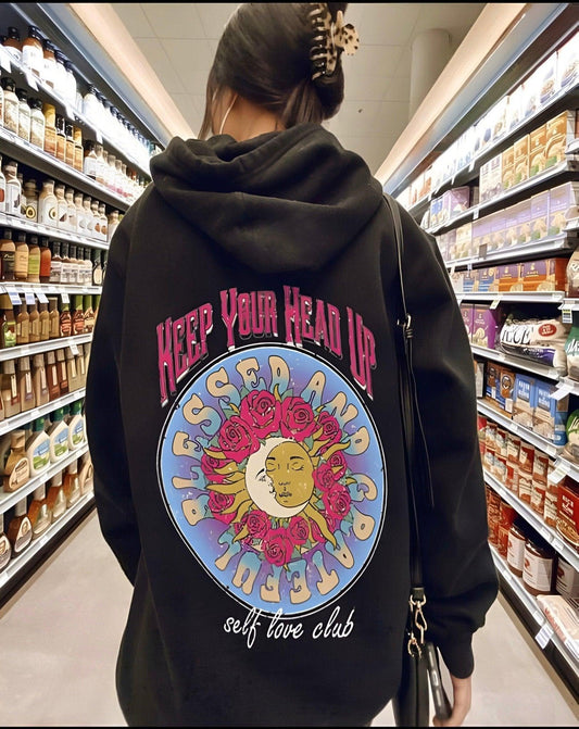 Keep Your Head Up Hoodie - Hippies Town