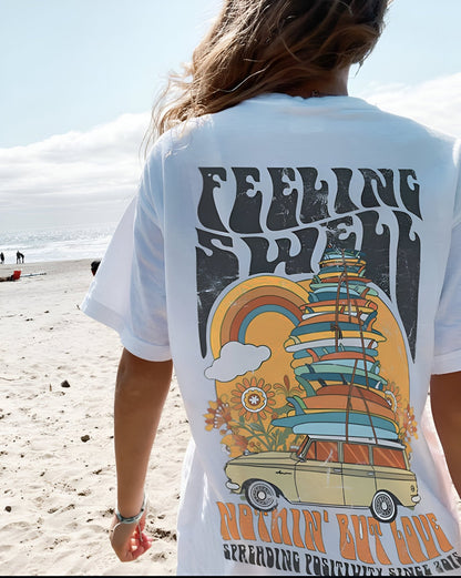 Feeling Swell - Hippies TownT - shirtHippies Town