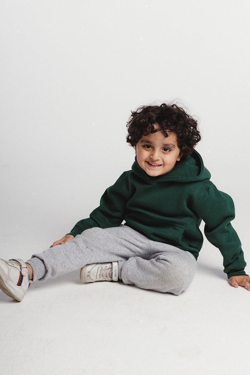 Premium Plain kidss Hoodie - Hippies Town