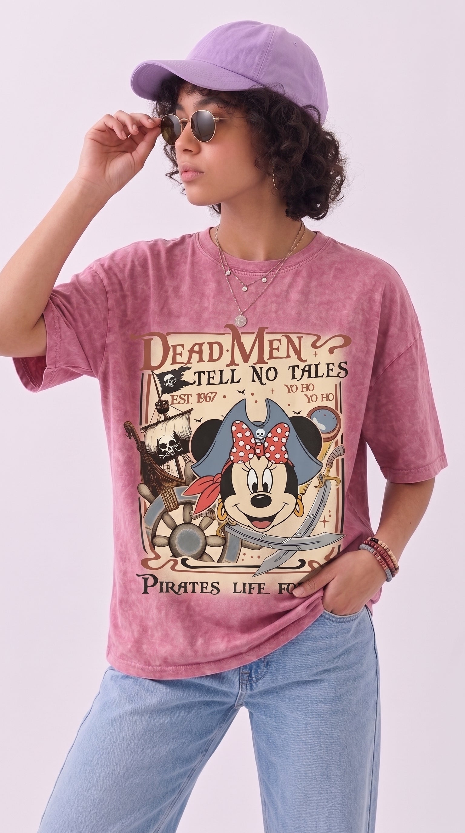 Halloween Mickey Washed T-Shirt