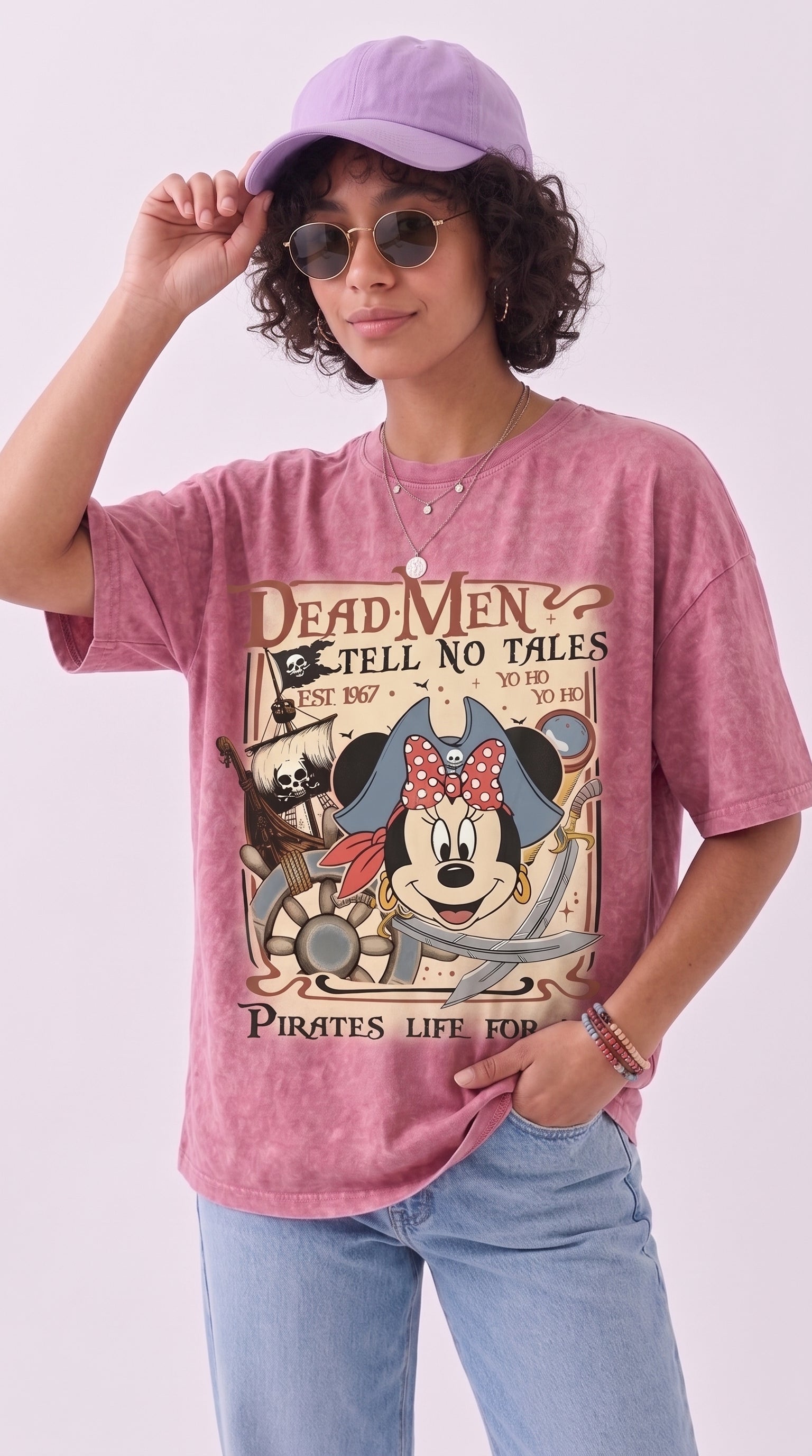 Halloween Mickey Washed T-Shirt