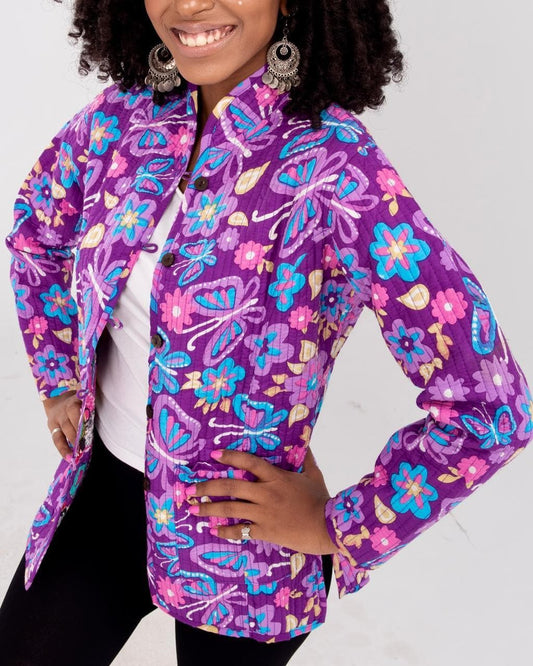 Hippie Butterfly Jacket ( Double Face ) - Hippies Town