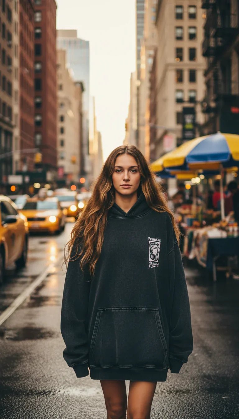 Picaso Washed Hoodie - Hippies TownHoodieHippies Town