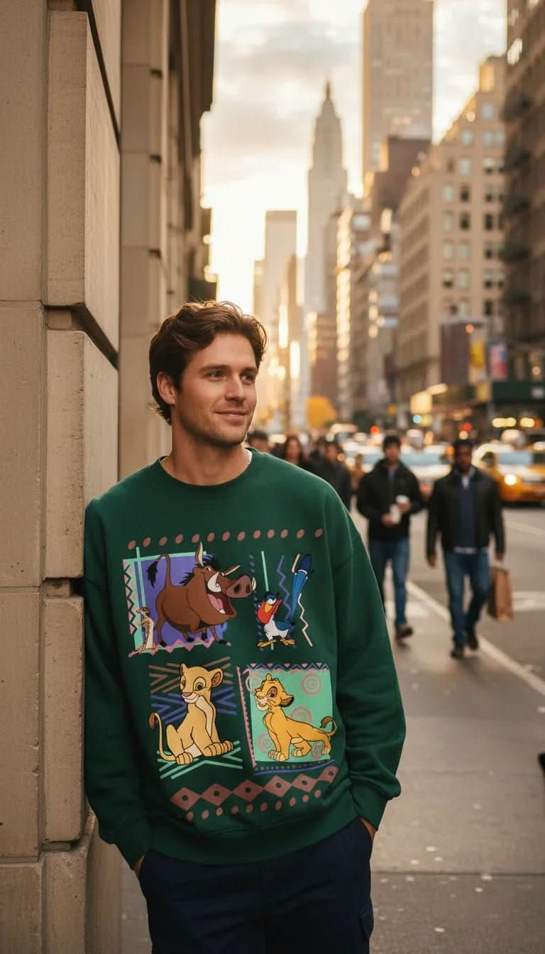 Lion King Crewneck - Hippies TownCrewneckHippies Town