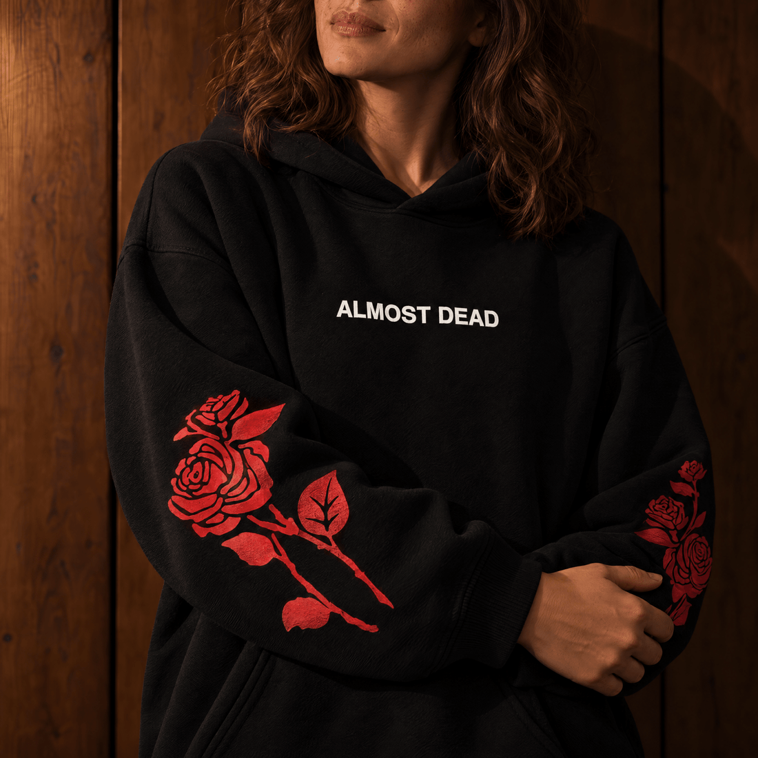 Almost Dead Hoodie - Hippies TownHoodieHippies Town