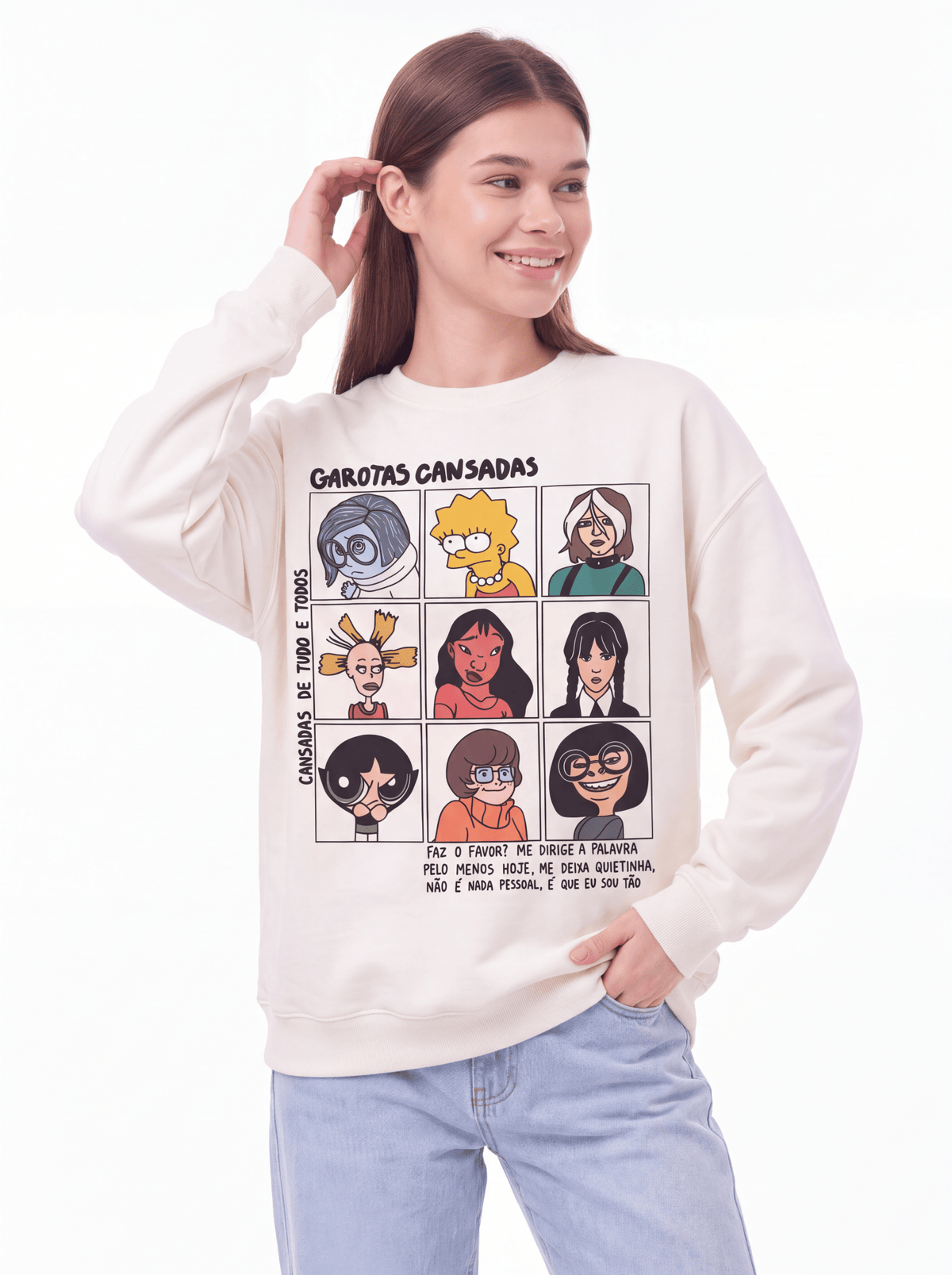Art Collage Crewneck - Hippies TownCrewneckHippies Town