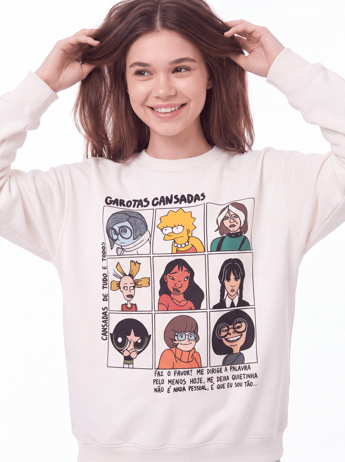 Art Collage Crewneck - Hippies TownCrewneckHippies Town