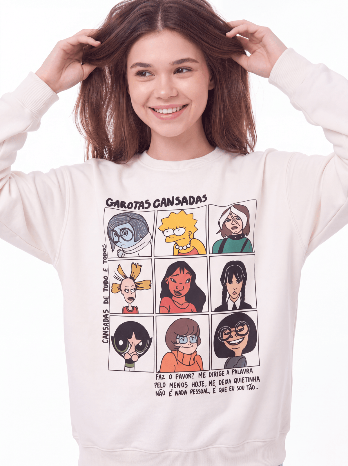 Art Collage Crewneck - Hippies TownCrewneckHippies Town