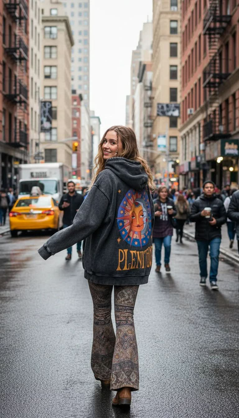 Black Sun Acid Washed Hippies Town