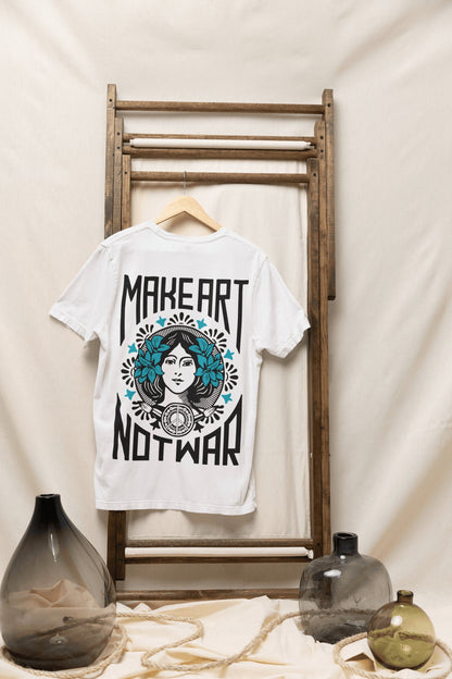 Make Art Not War T-Shirt - Hippies TownT-shirtHippies Town