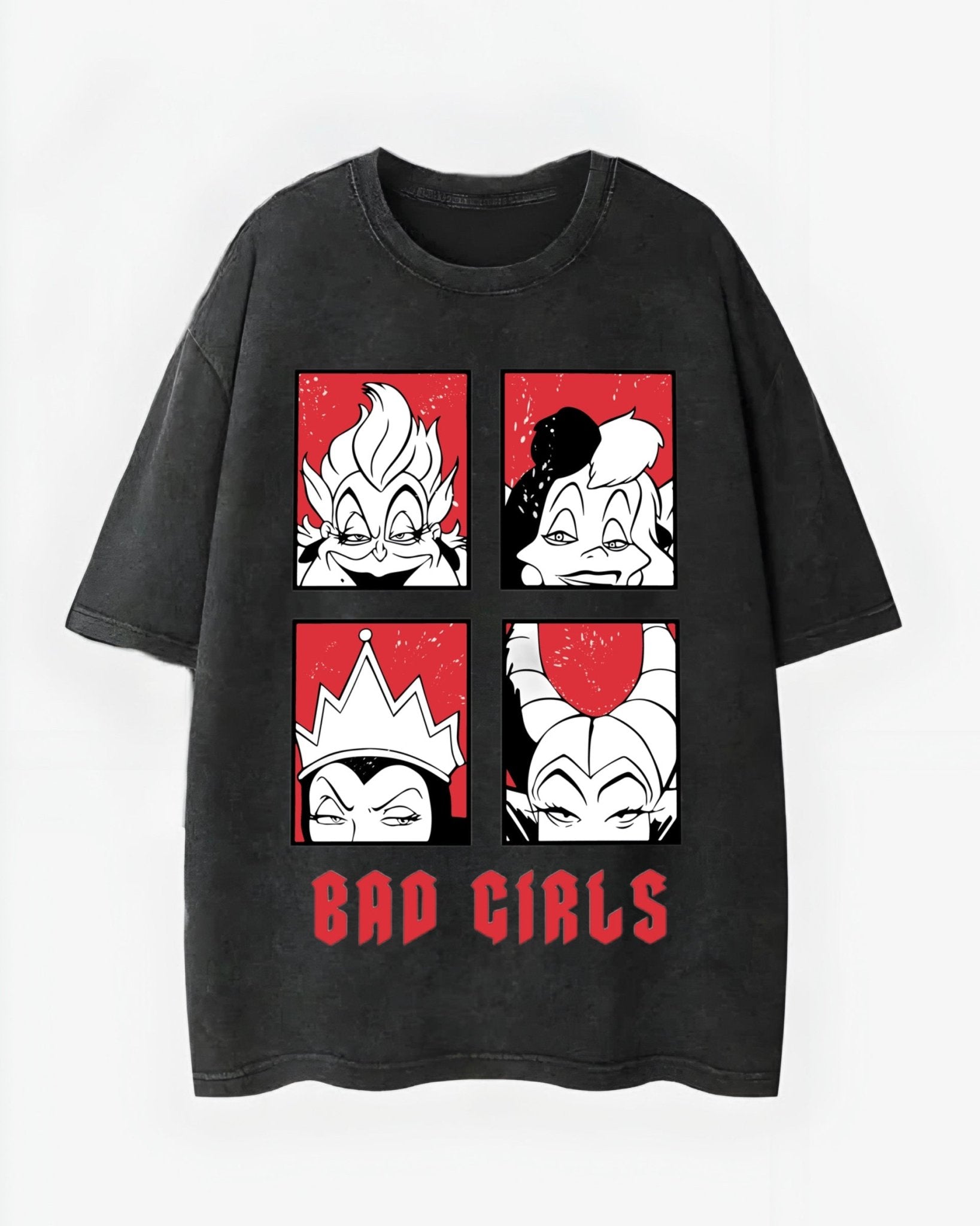 Bad Girls Washed T-Shirts - Hippies TownHippies Town