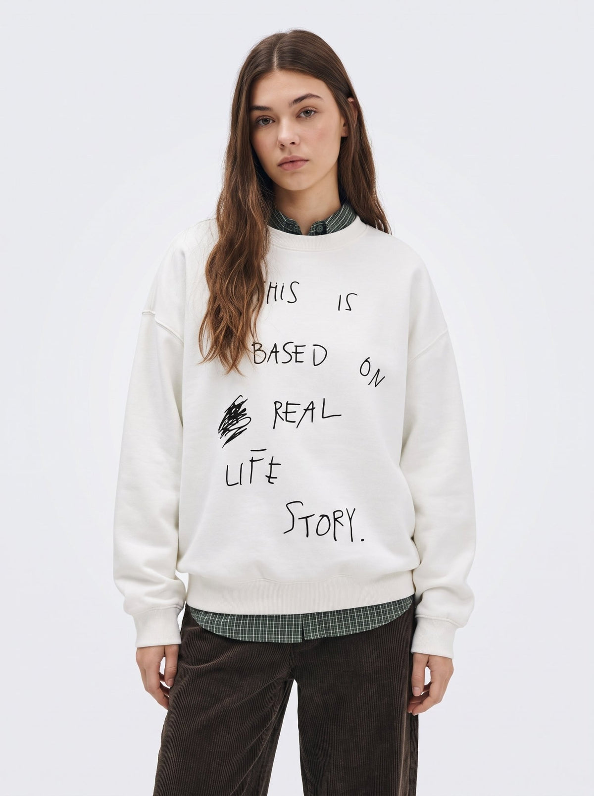 Based On Real Life Story - Hippies TownCrewneckHippies Town