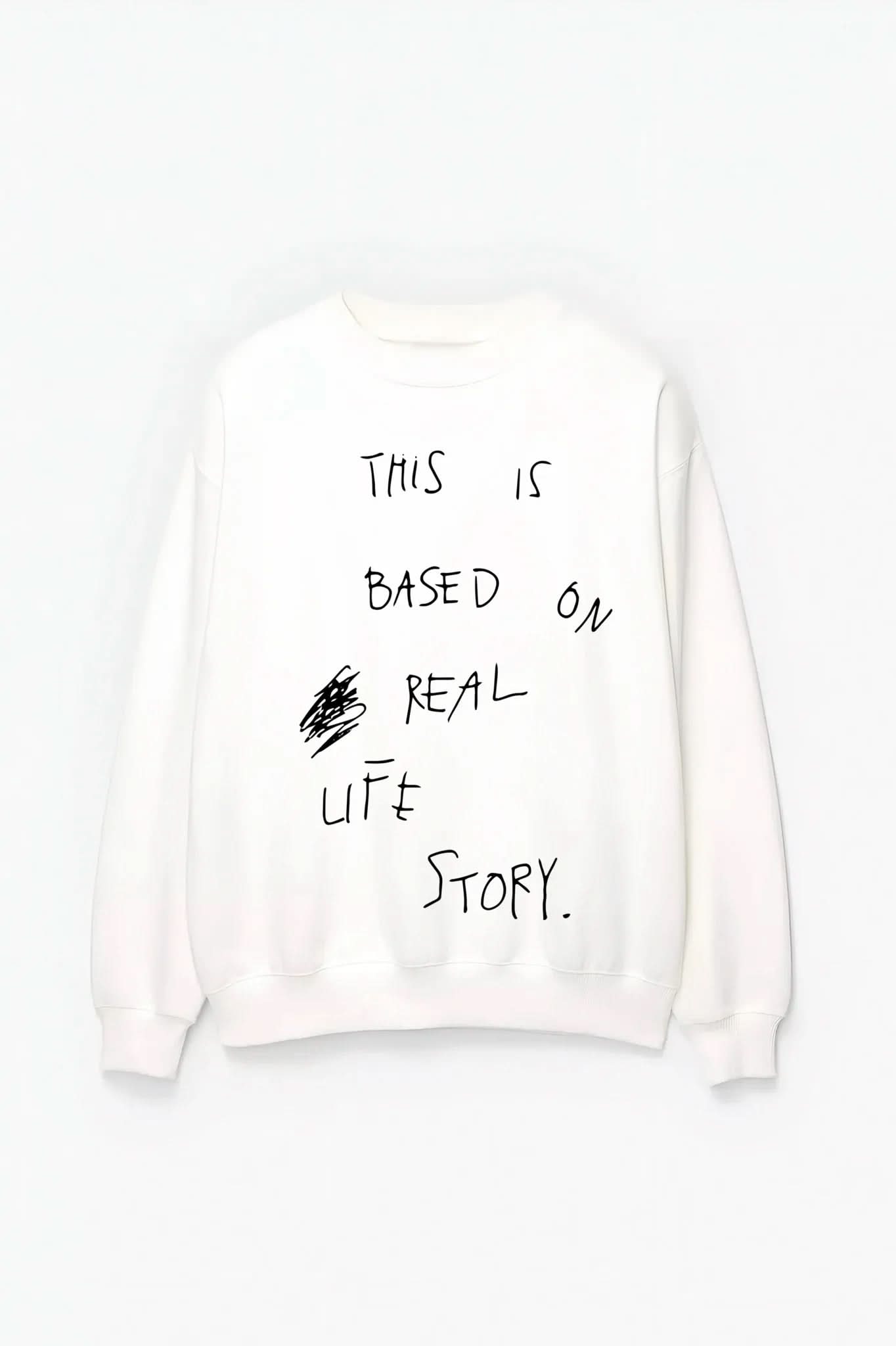 Based On Real Life Story - Hippies TownCrewneckHippies Town