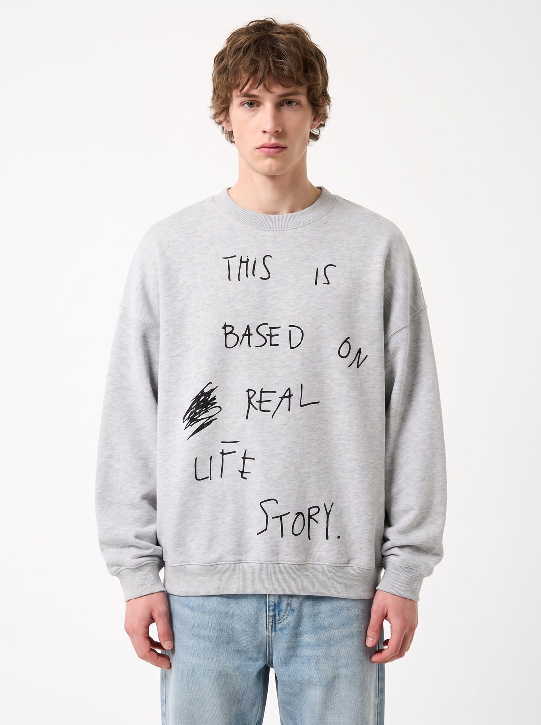 Based On Real Life Story - Hippies TownCrewneckHippies Town