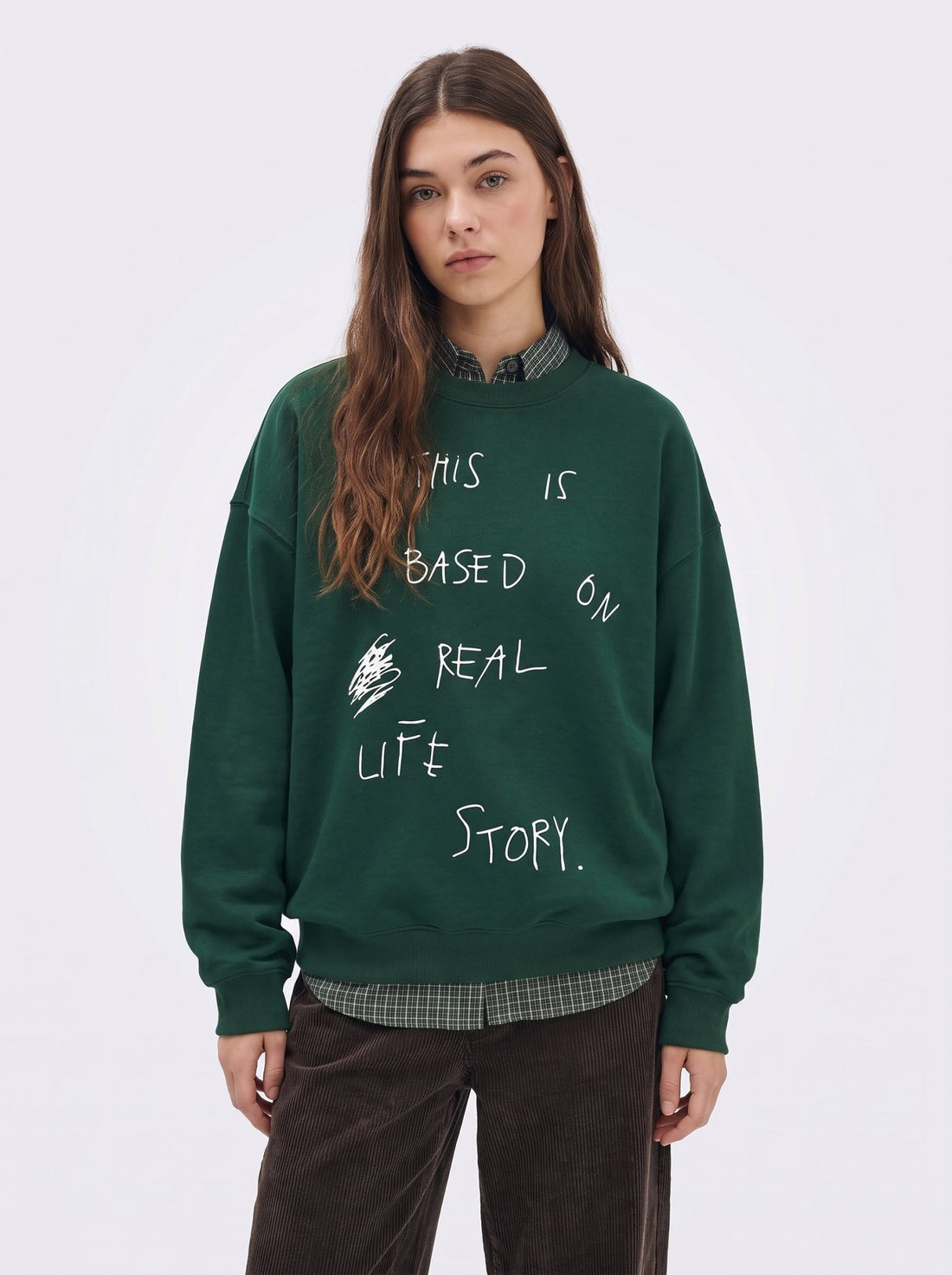 Based On Real Life Story - Hippies TownCrewneckHippies Town