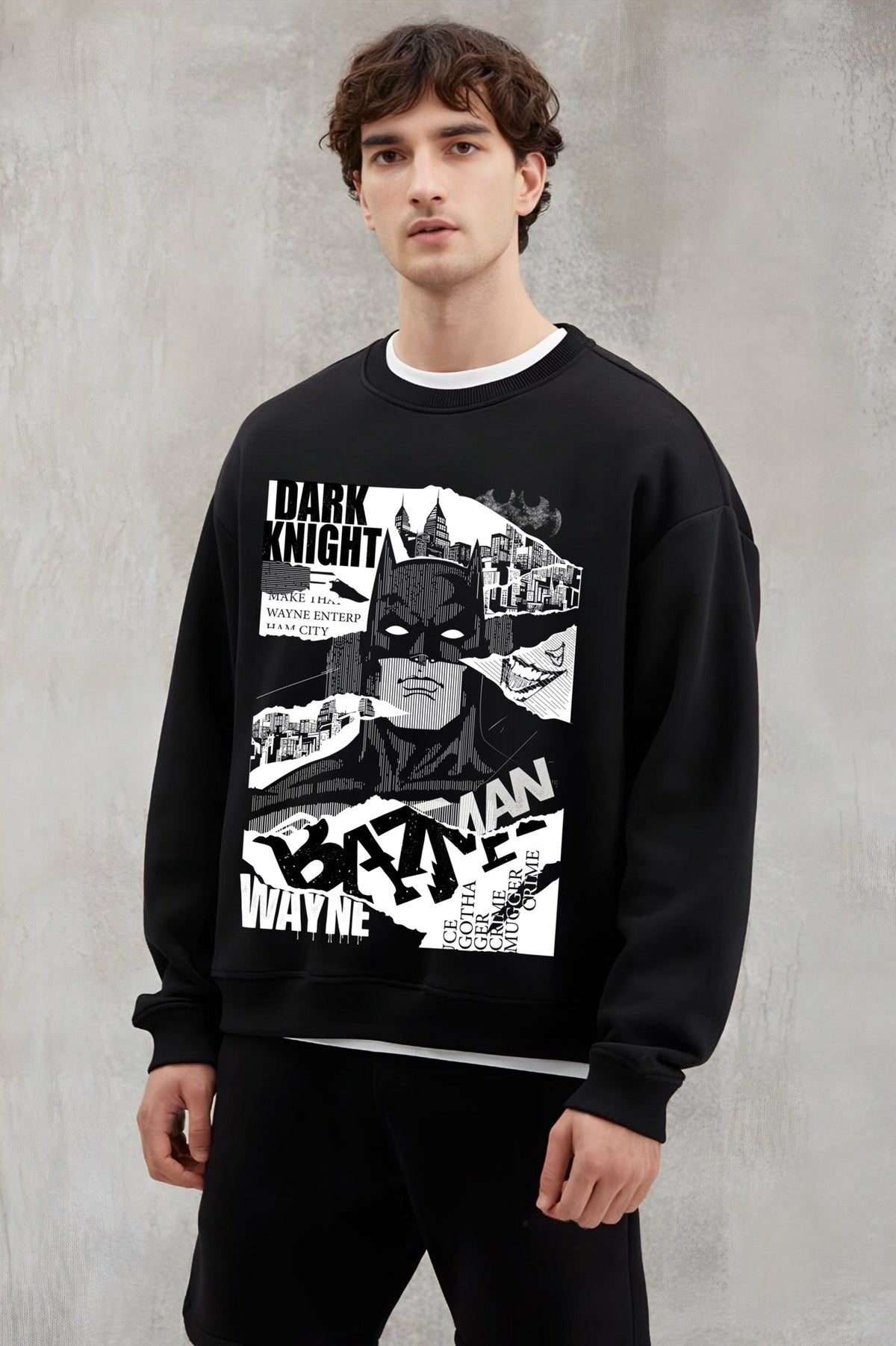 Batman Crewneck - Hippies TownCrewneckHippies Town