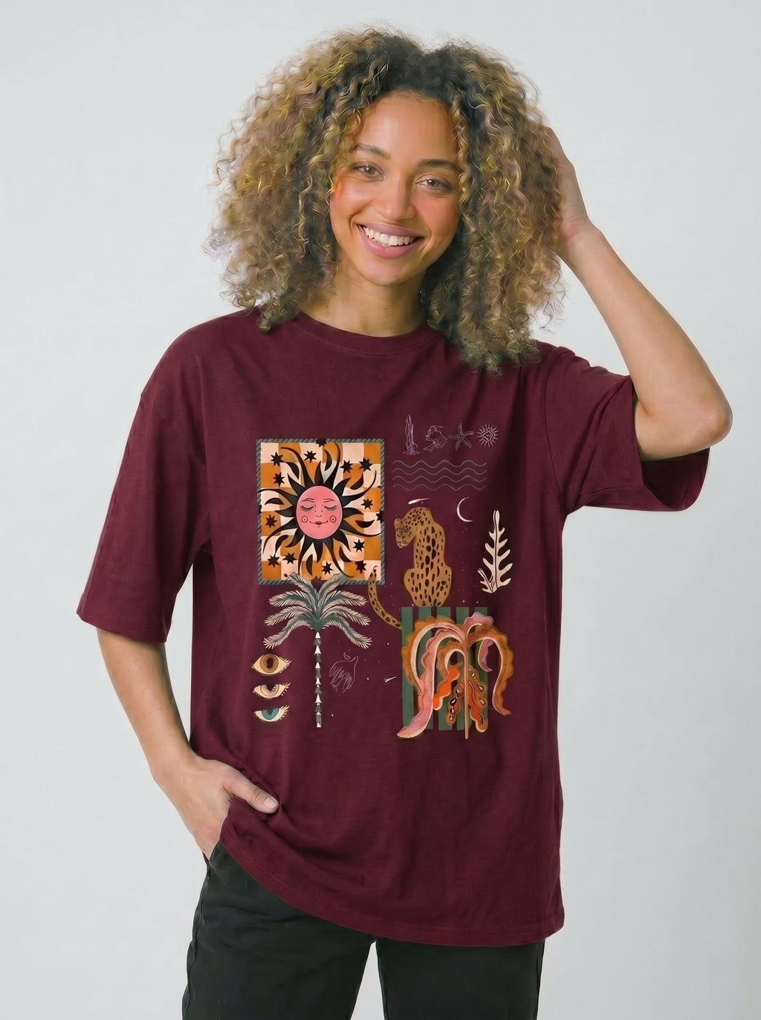 Boho abstract T-Shirt - Hippies TownHippies Town