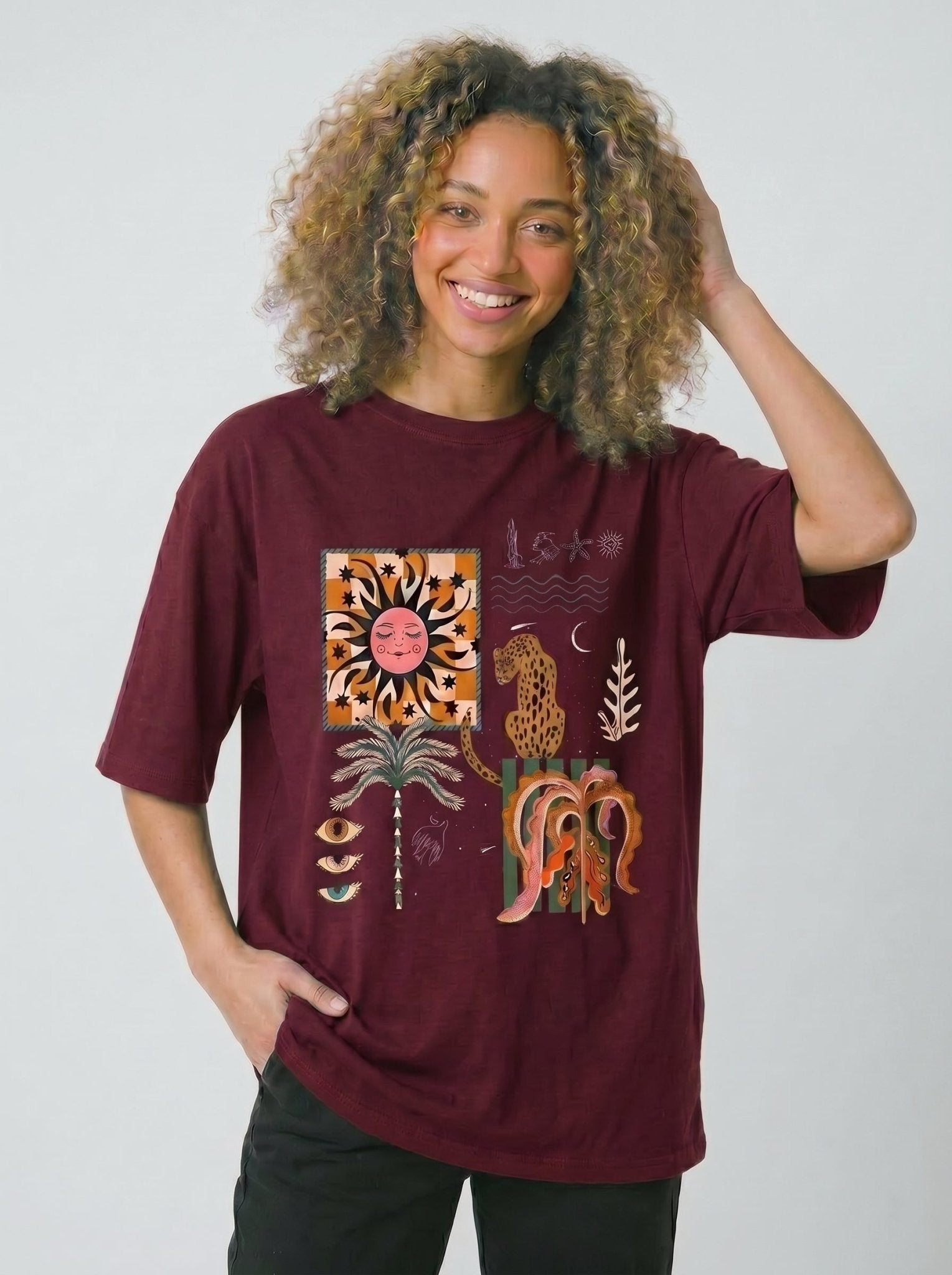 Boho abstract T-Shirt - Hippies TownHippies Town