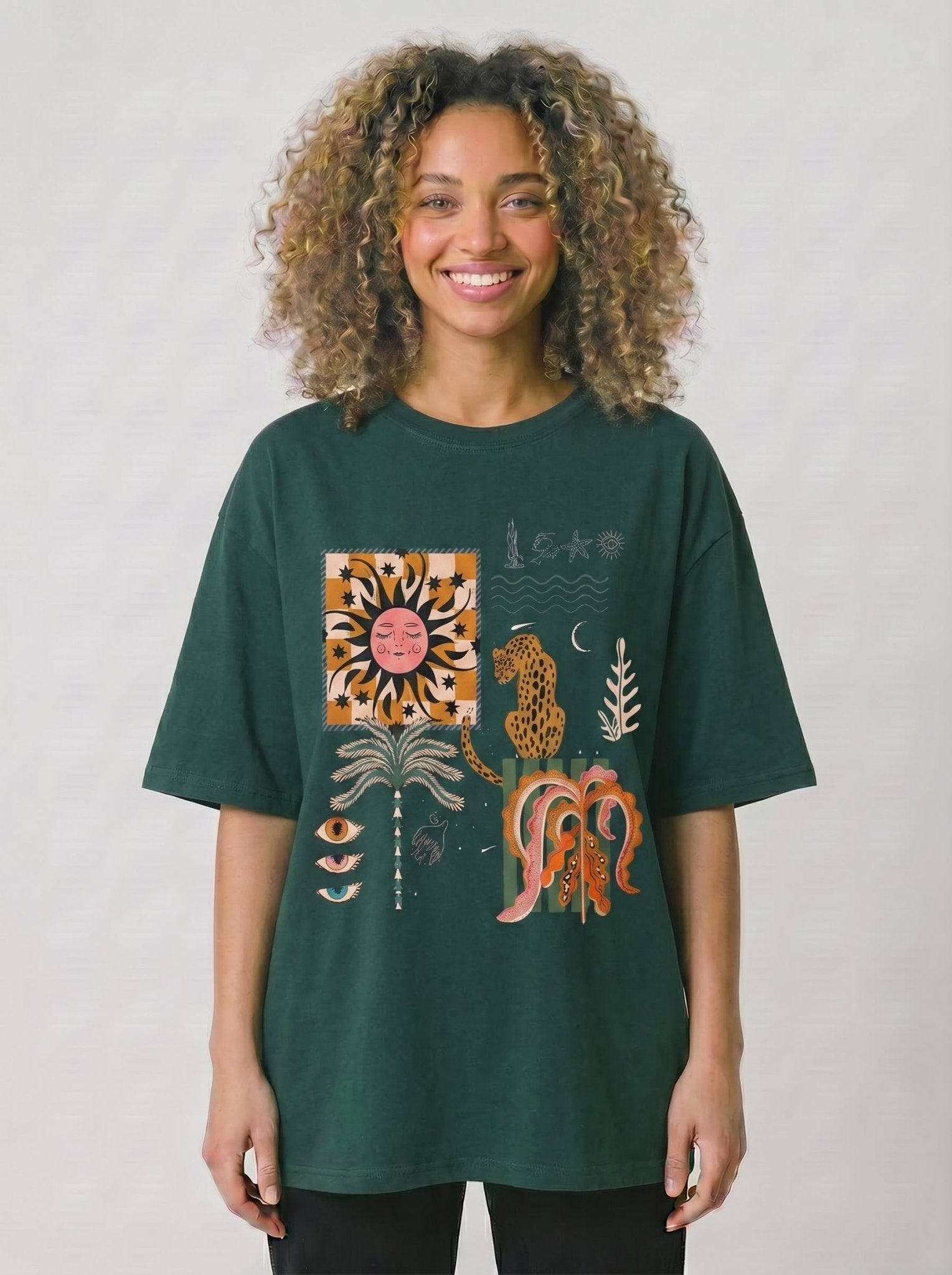 Boho abstract T-Shirt - Hippies TownHippies Town