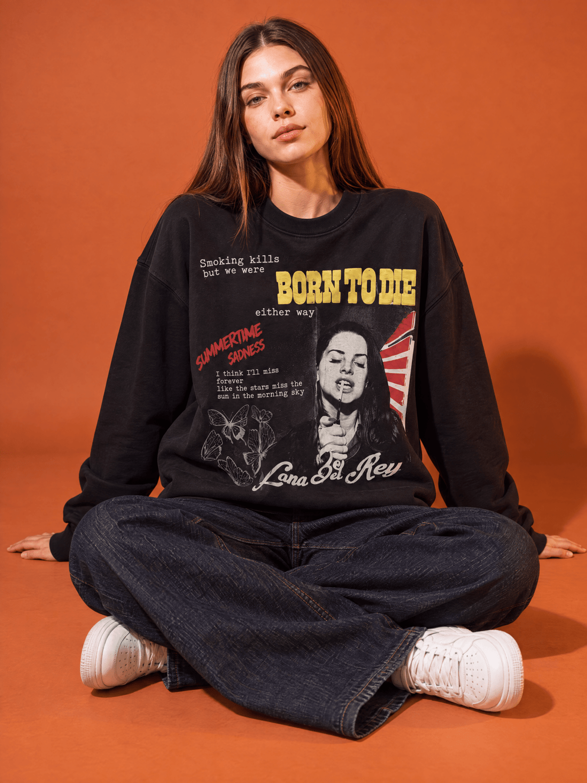 Born To Die Crewneck - Hippies TownHoodieHippies Town