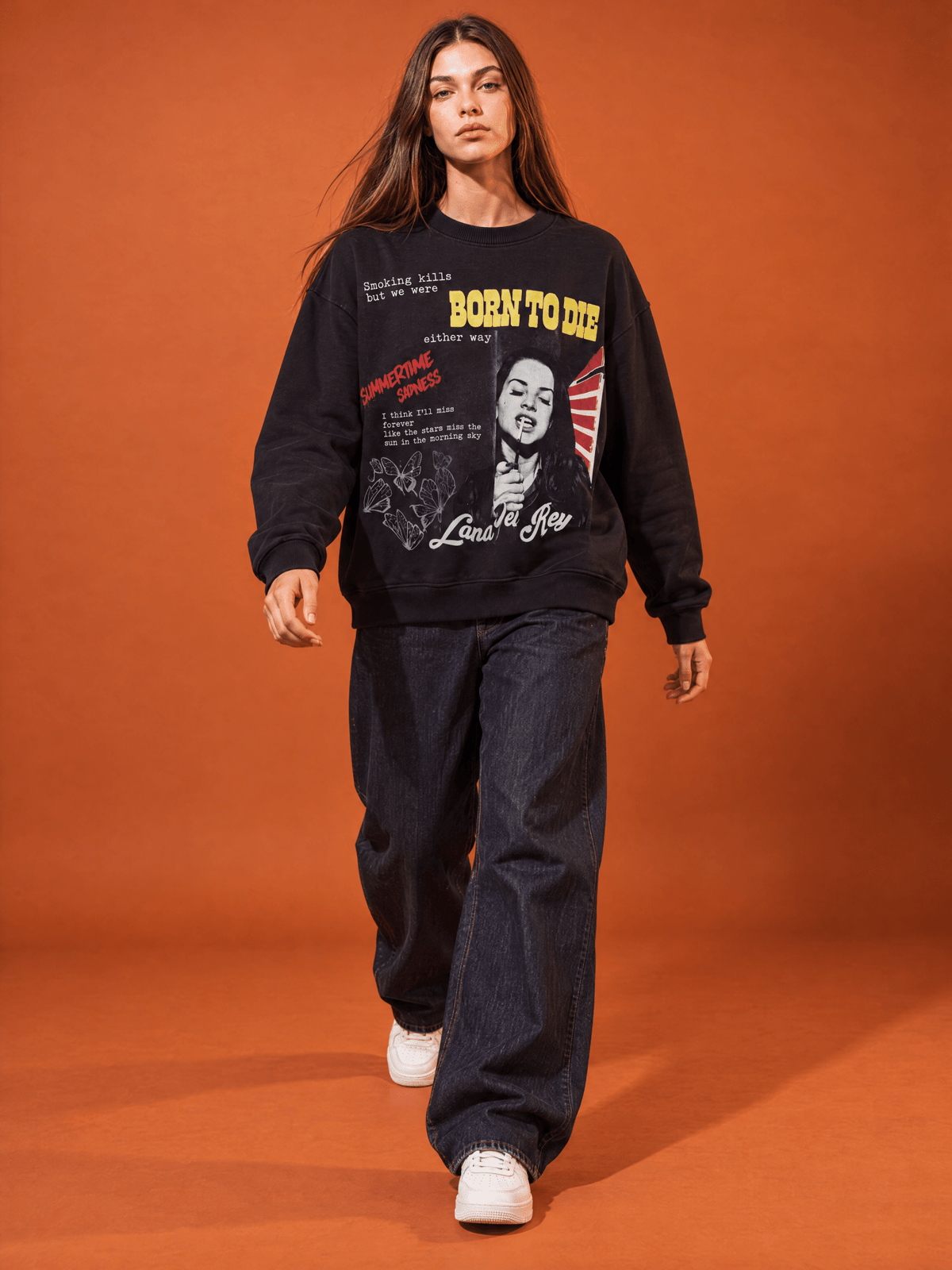 Born To Die Crewneck - Hippies TownHoodieHippies Town