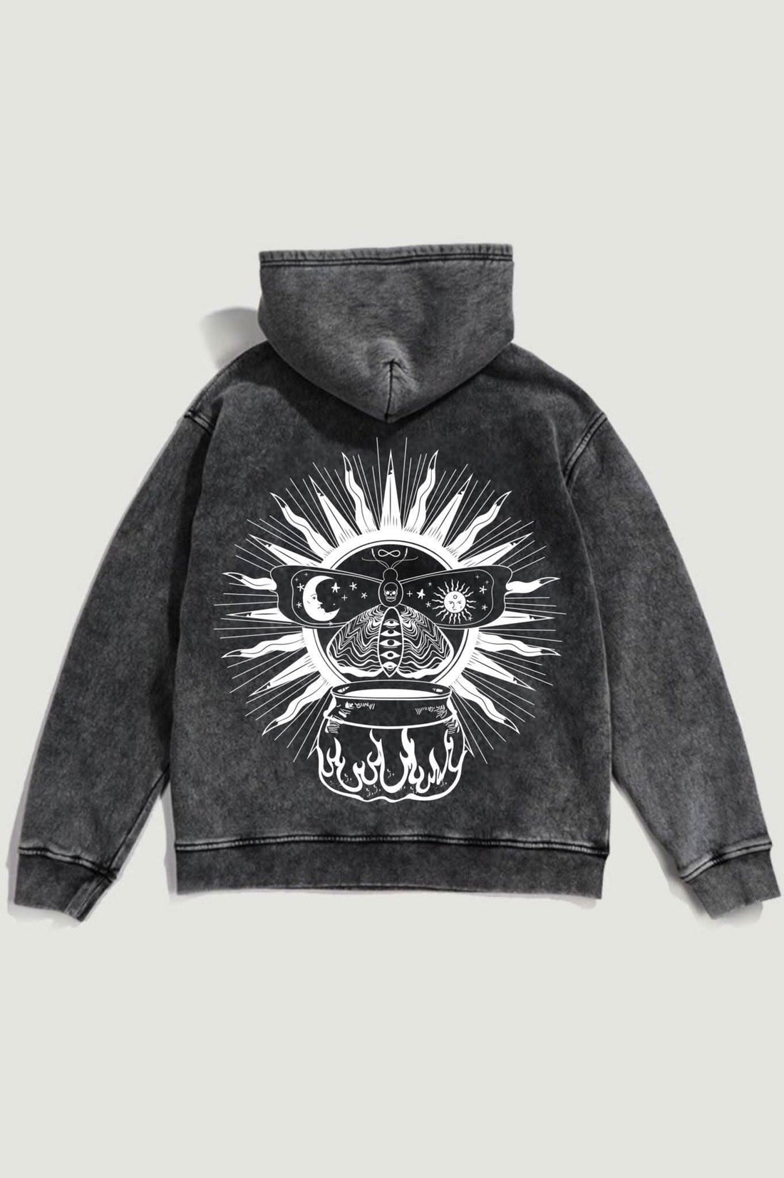 Butterfly Acid Washed - Hippies TownHoodieHippies Town
