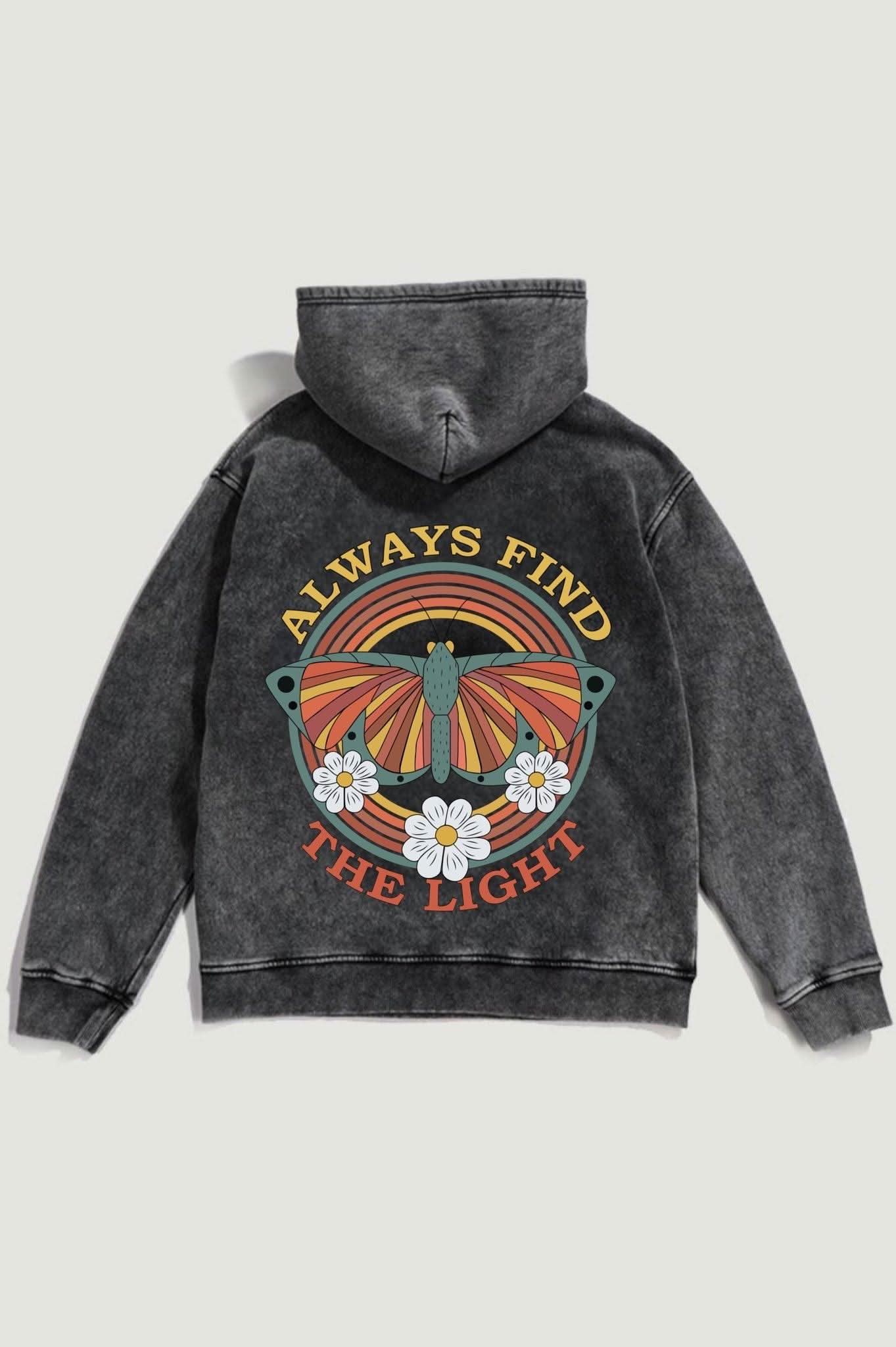 Butterfly Acid Washed - Hippies TownHoodieHippies Town