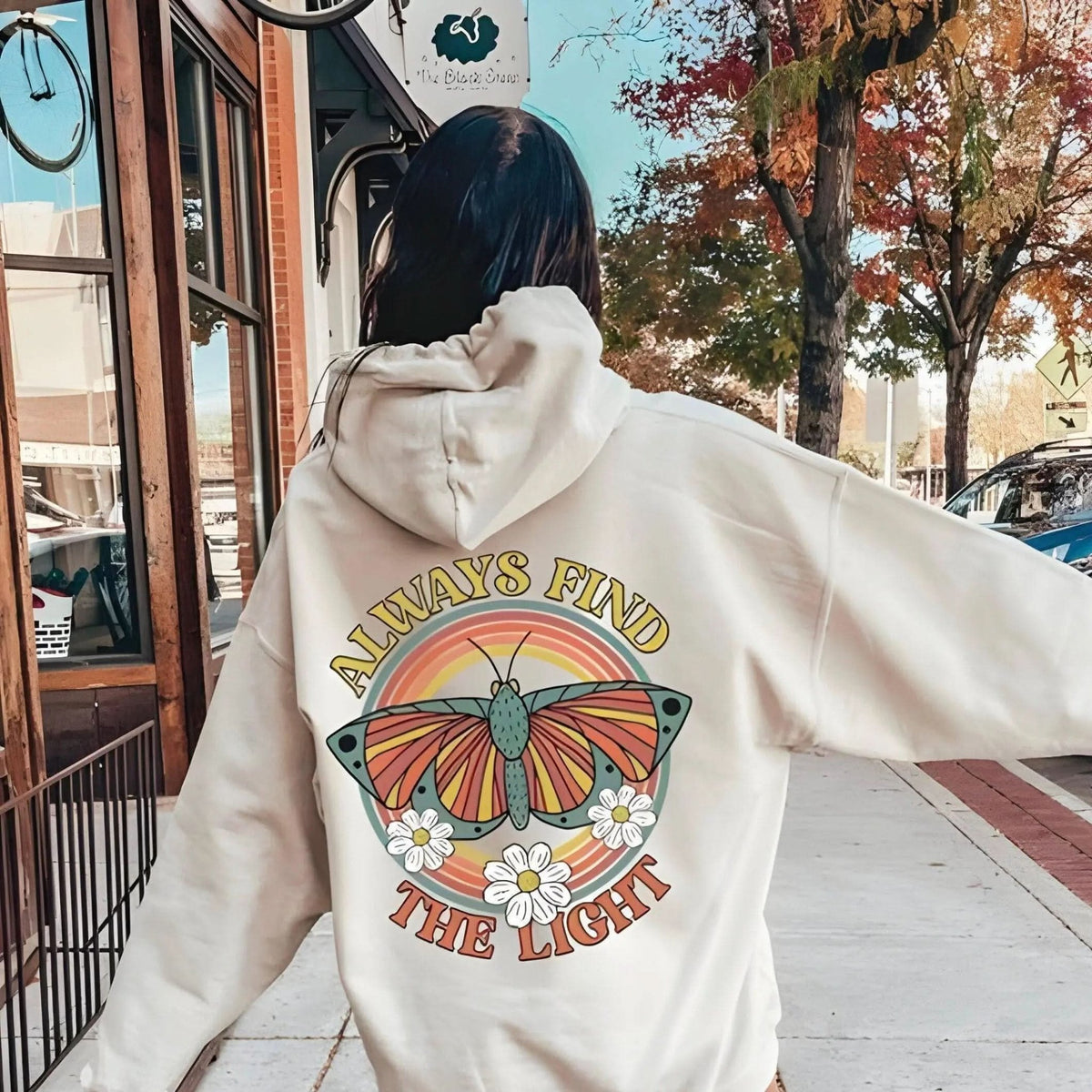 Butterfly Hoodie - Hippies TownHoodieHippies Town