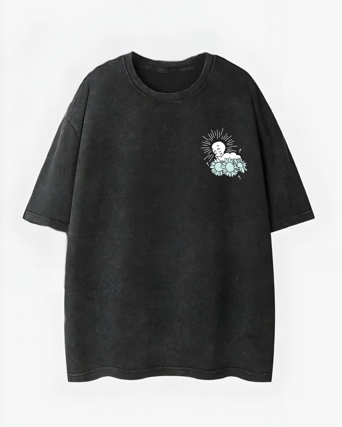 Casper Washed T-Shirt - Hippies TownHippies Town