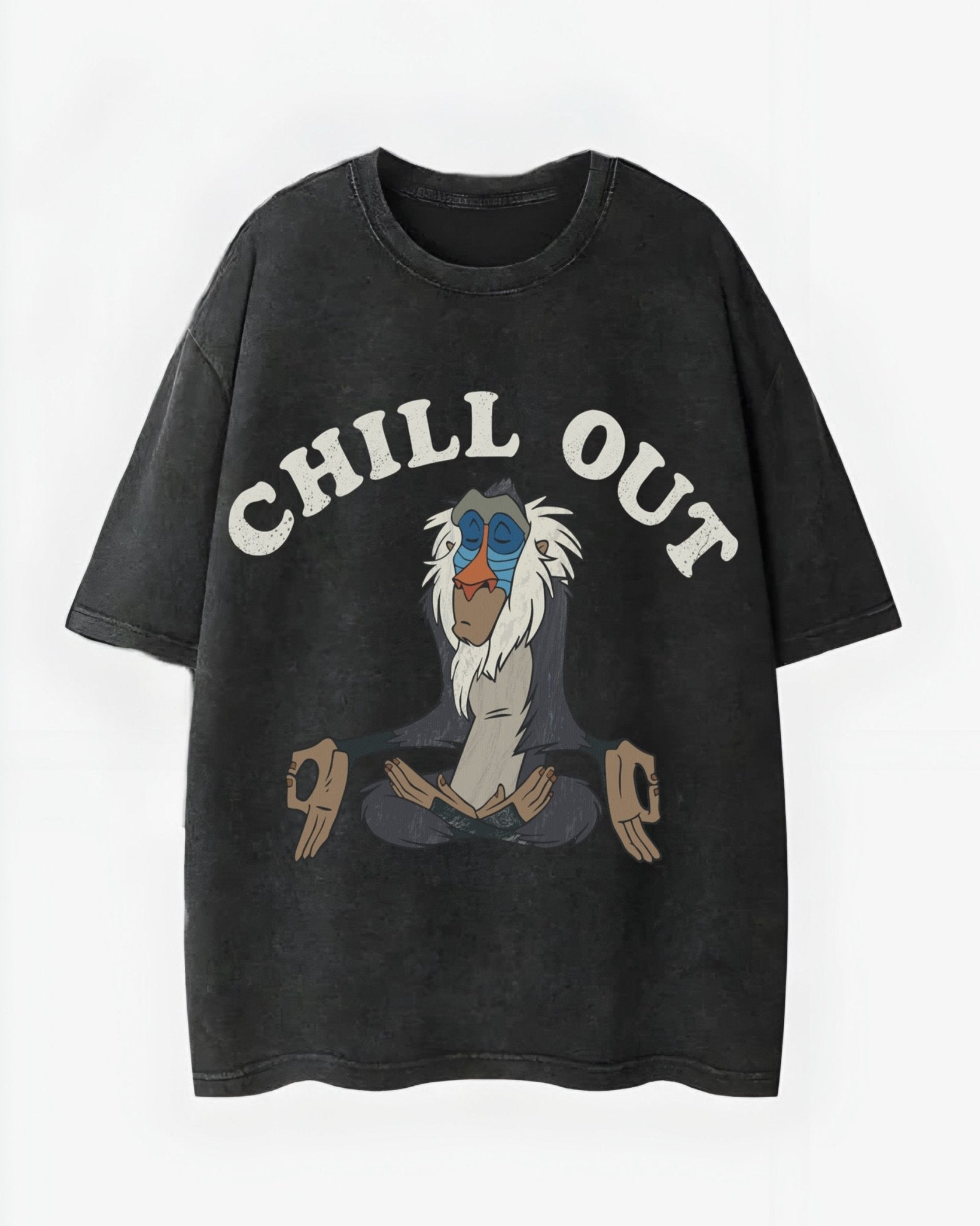 Chill Out Washed T-Shirt - Hippies TownHippies Town