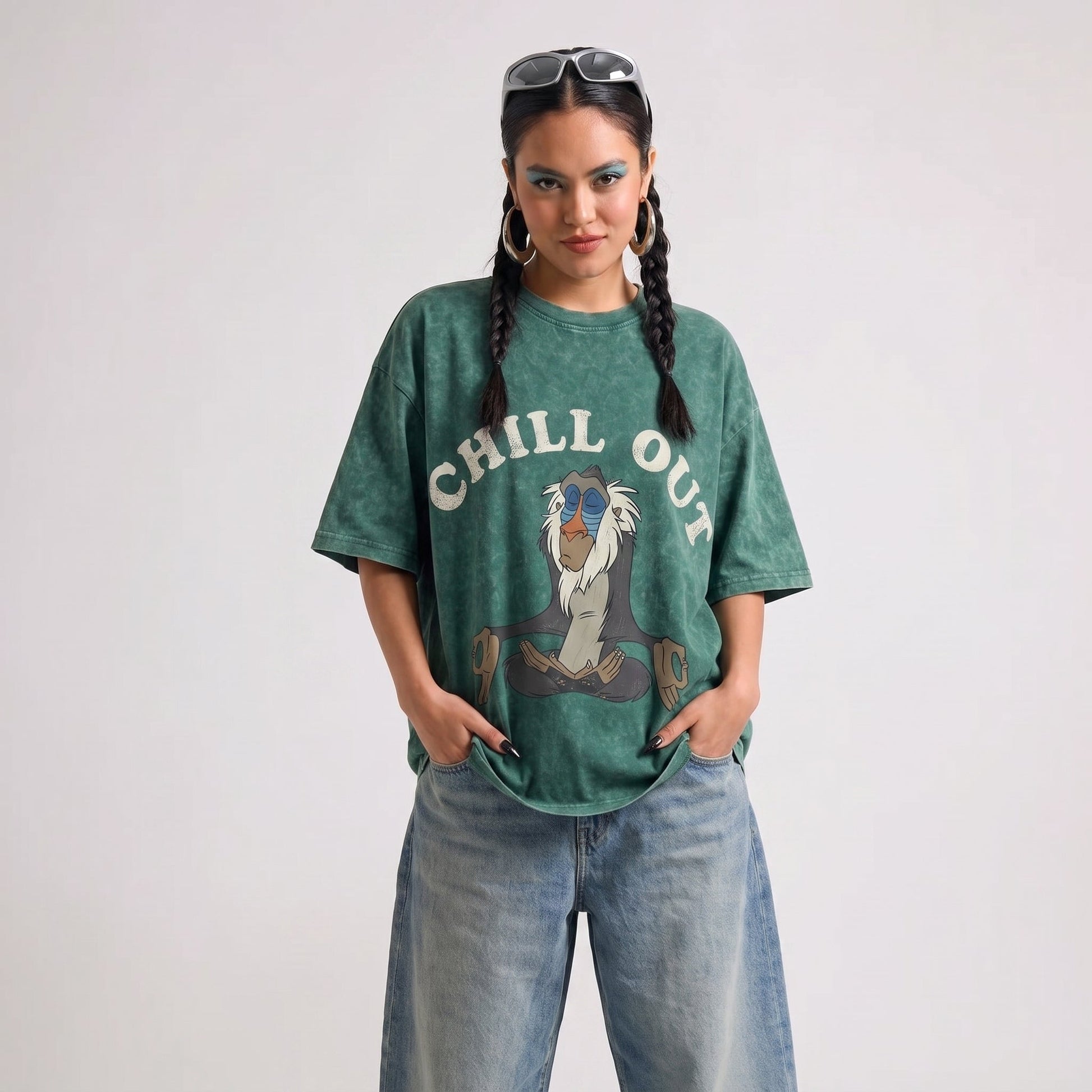 Chill Out Washed T-Shirt - Hippies TownHippies Town