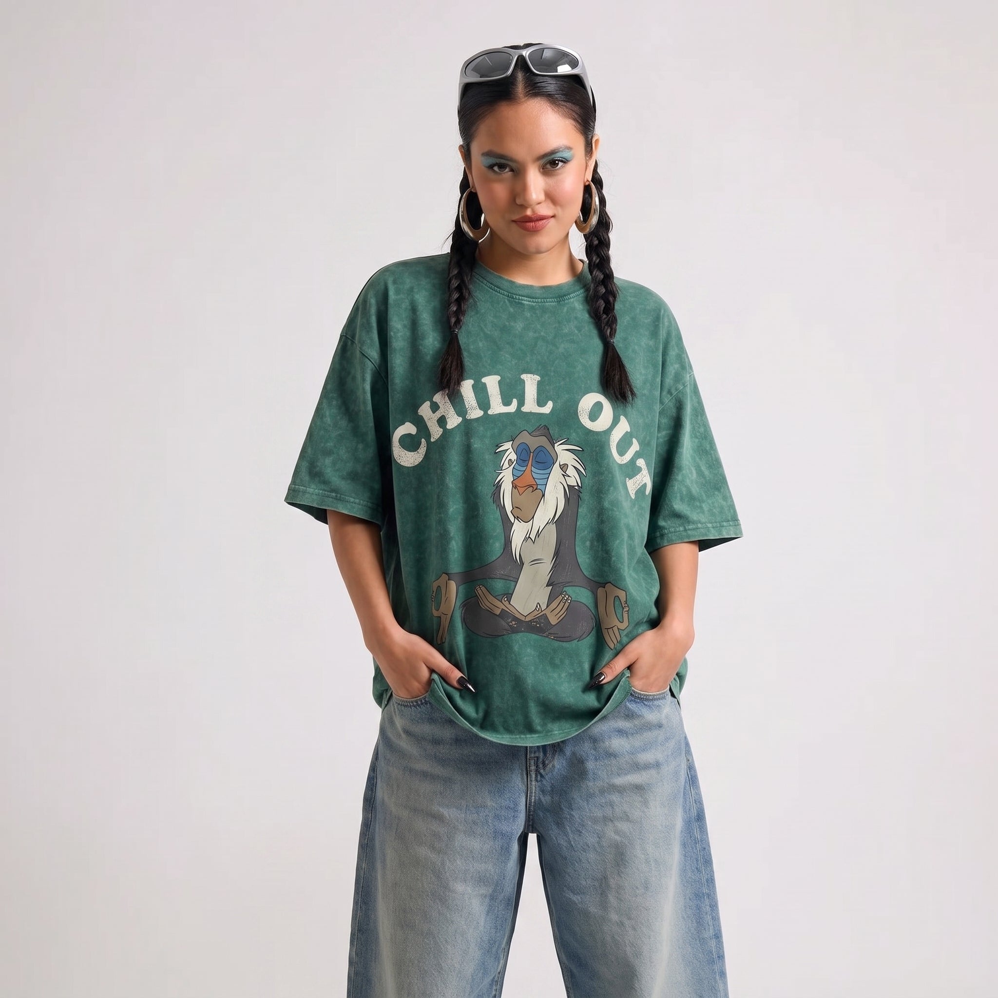 Chill Out Washed T-Shirt - Hippies TownHippies Town