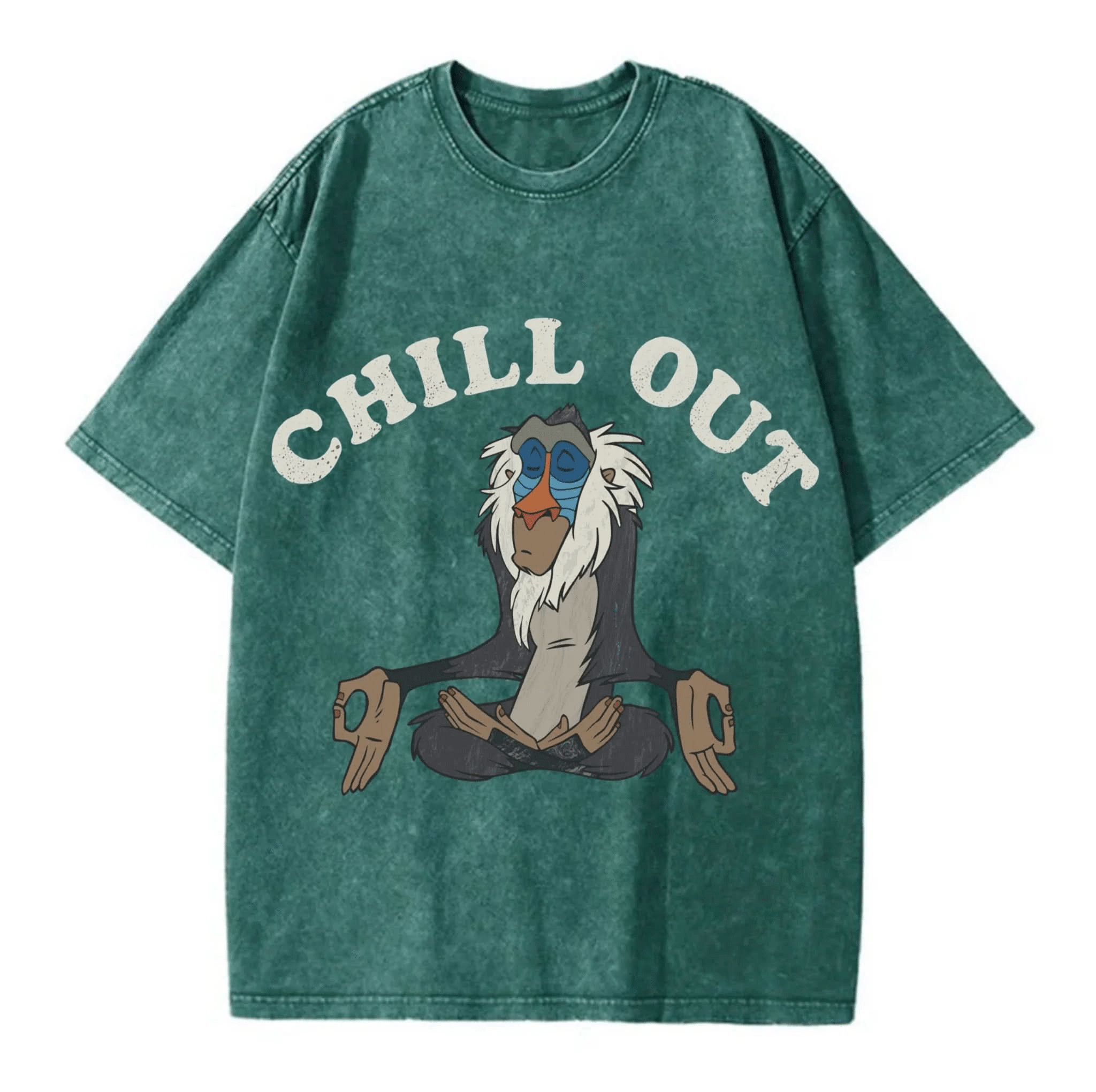 Chill Outt Washed T-Shirt - Hippies TownHippies Town