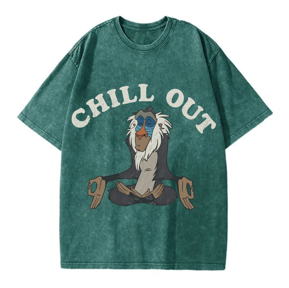 Chill Outt Washed T-Shirt - Hippies TownHippies Town