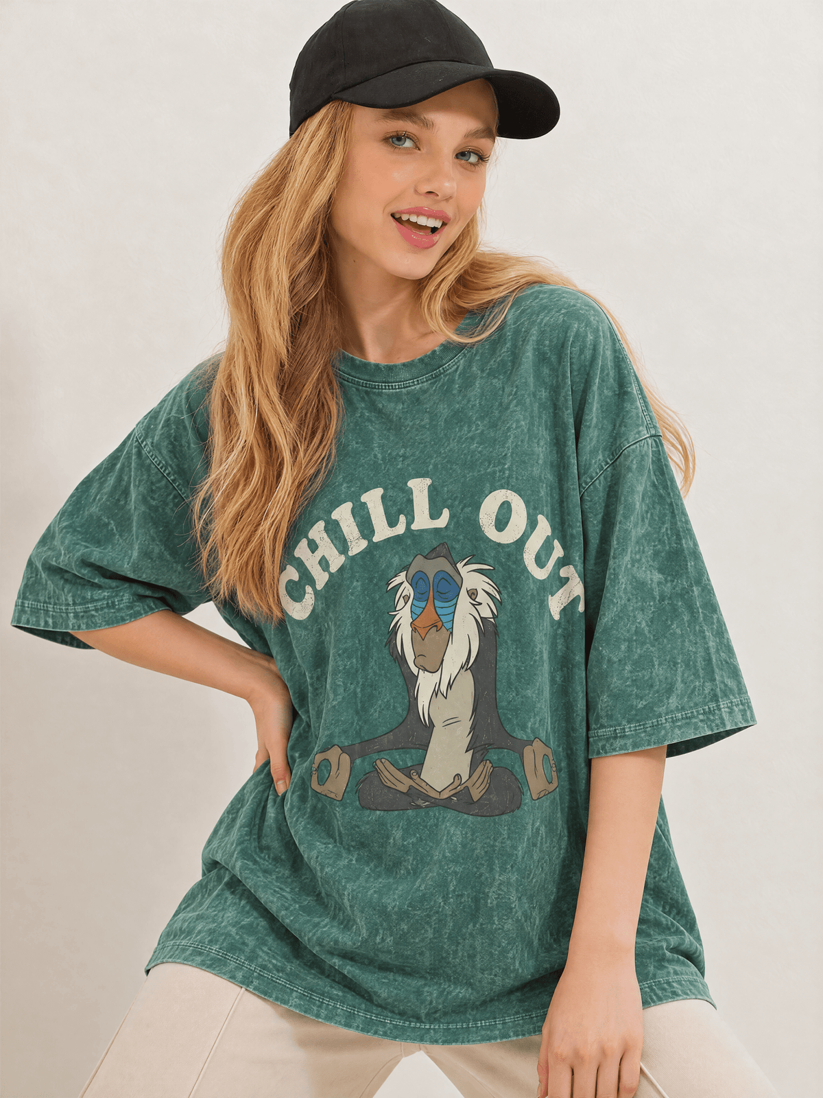 Chill Outt Washed T-Shirt - Hippies TownHippies Town