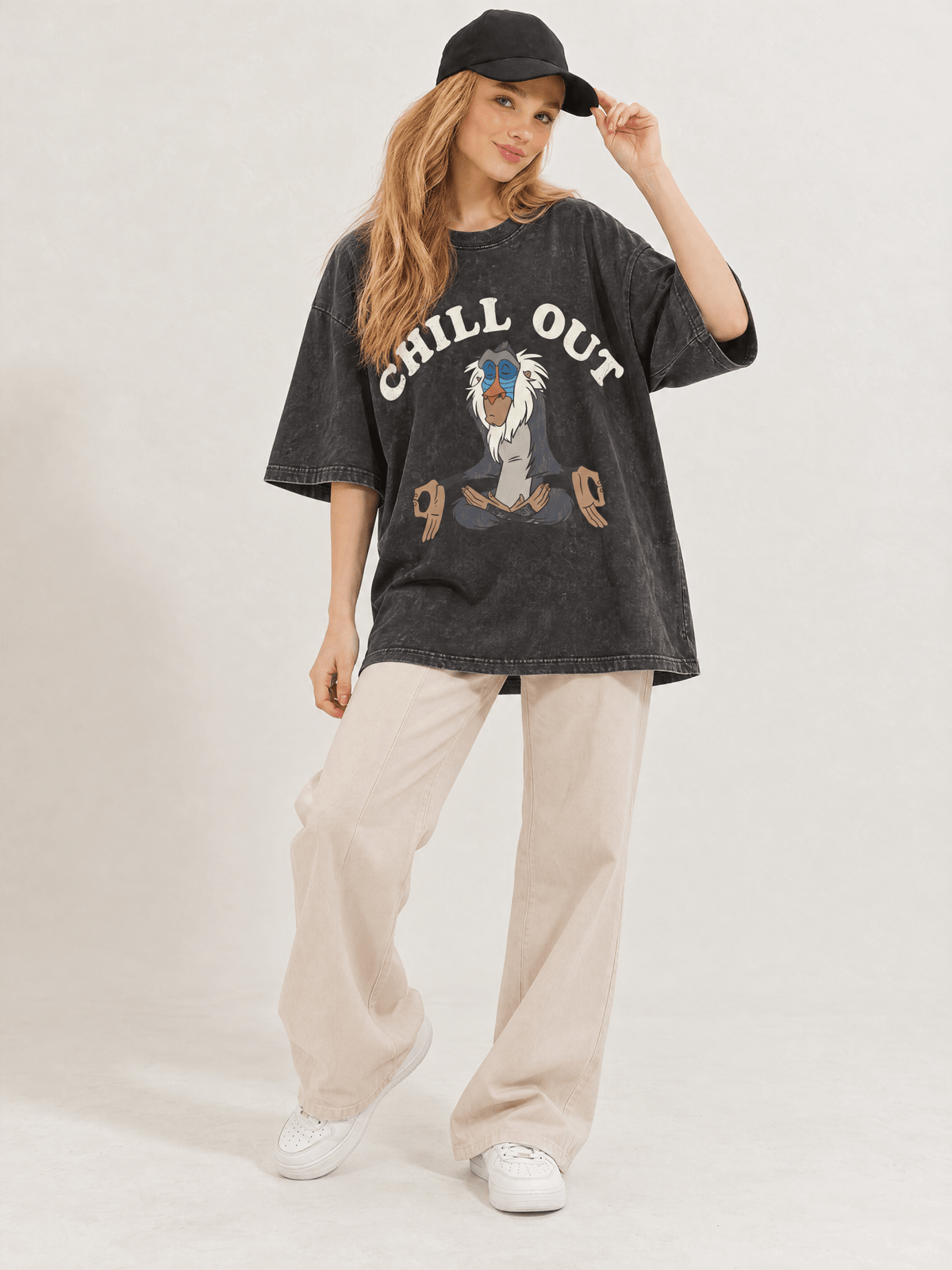 Chill Outt Washed T-Shirt - Hippies TownHippies Town