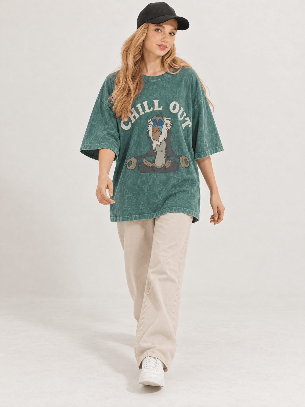 Chill Outt Washed T-Shirt - Hippies TownHippies Town