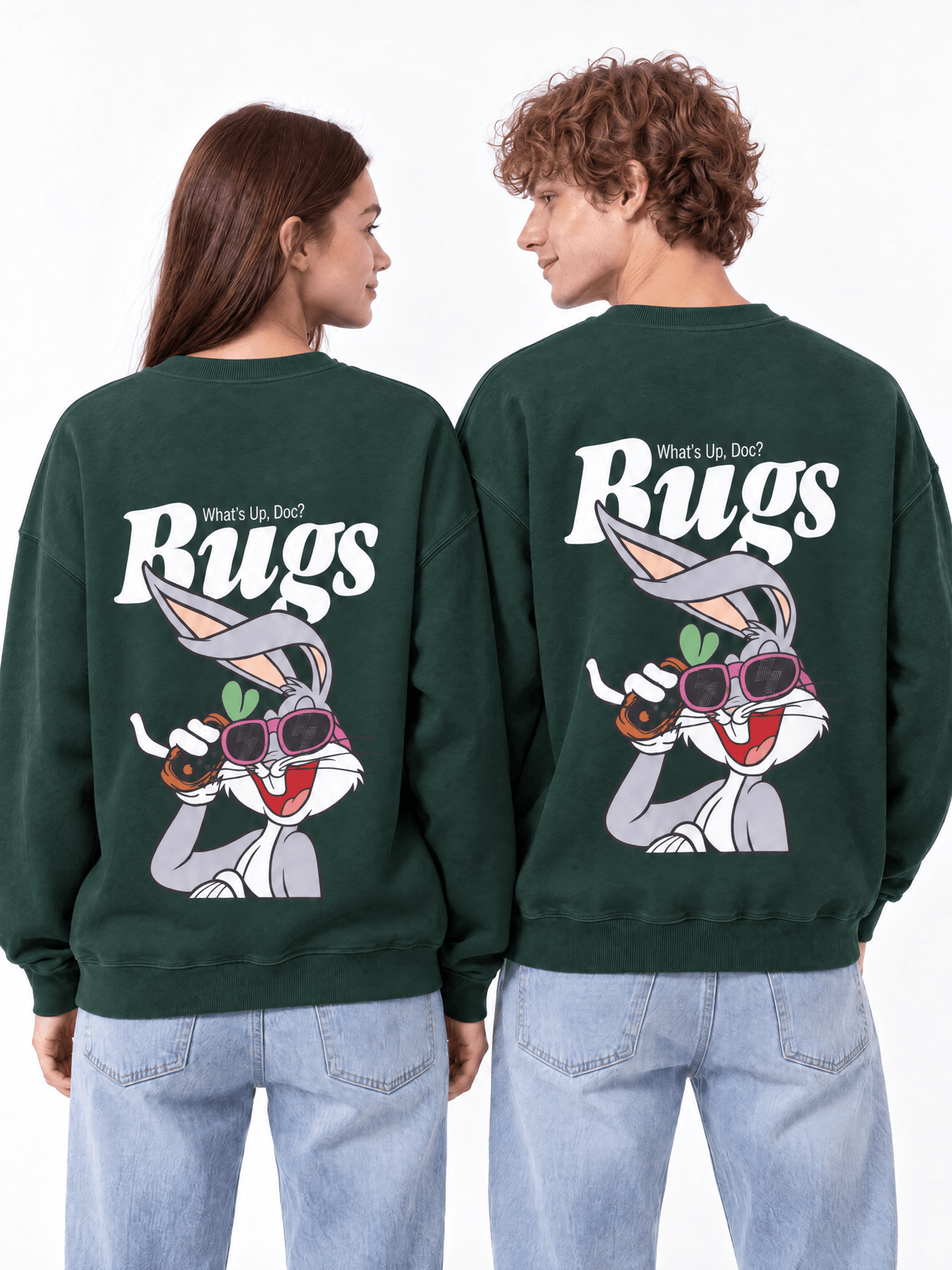 Double Bugs Crewneck - Hippies TownCrewneckHippies Town