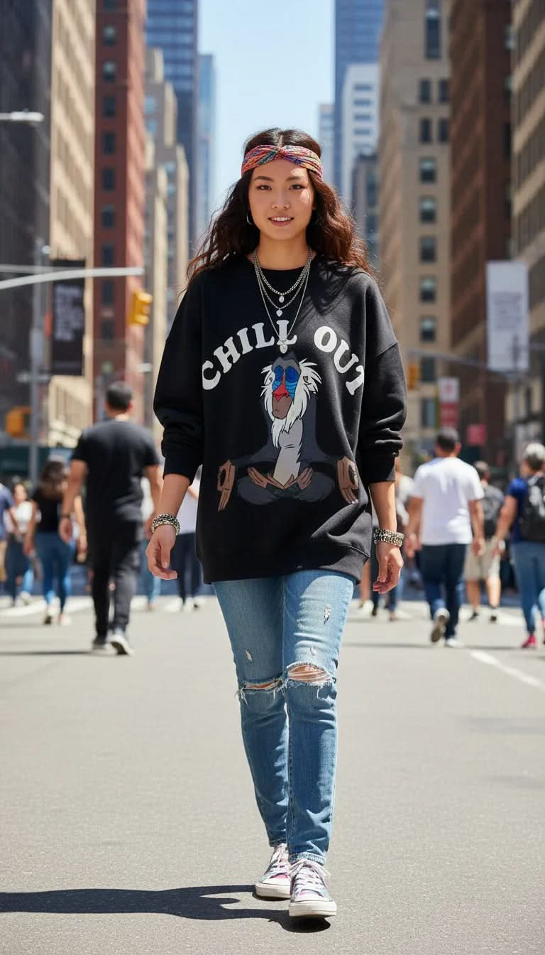 Chill Outt Washed - Hippies Town