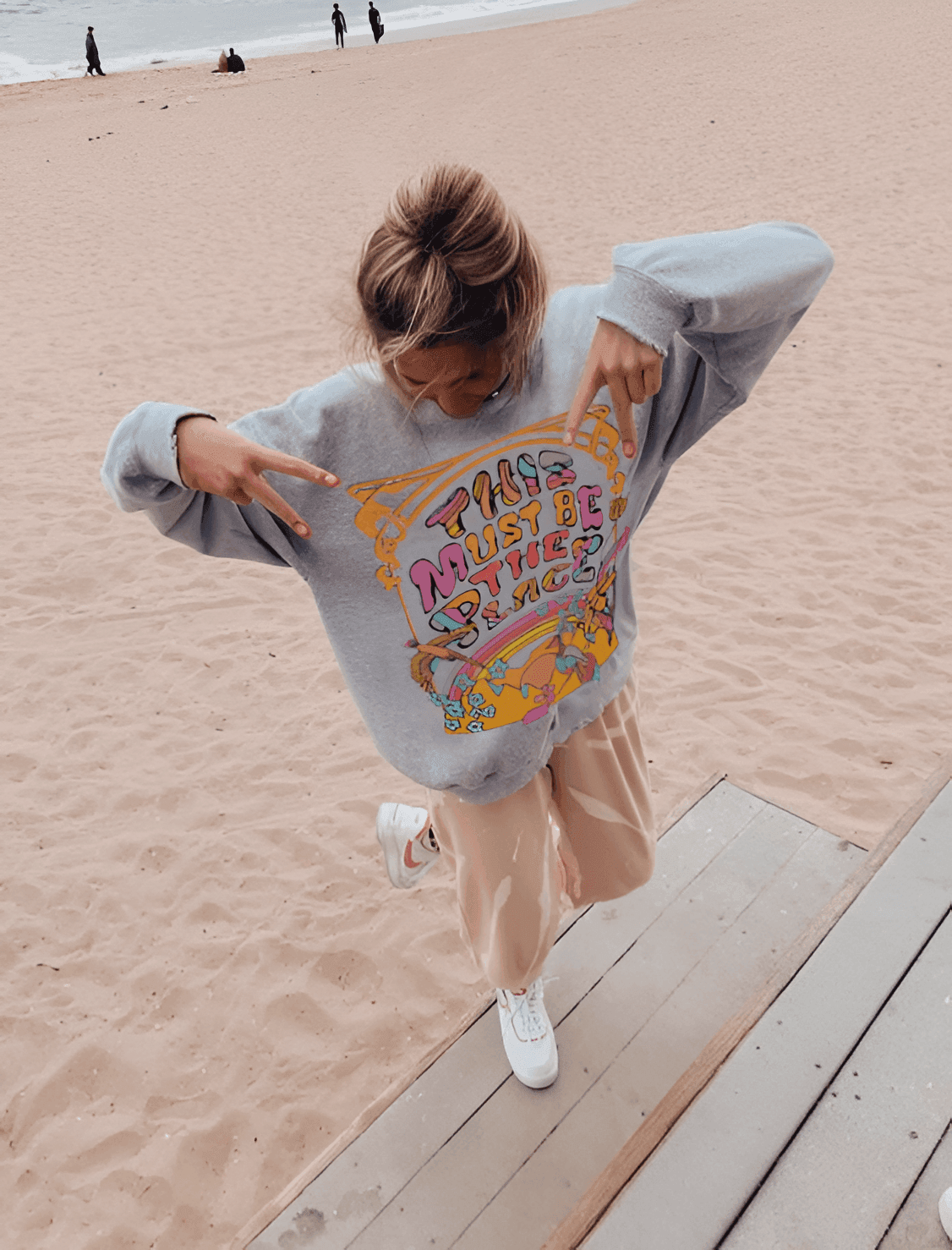 This Must Be The Place Crewneck - Hippies Town