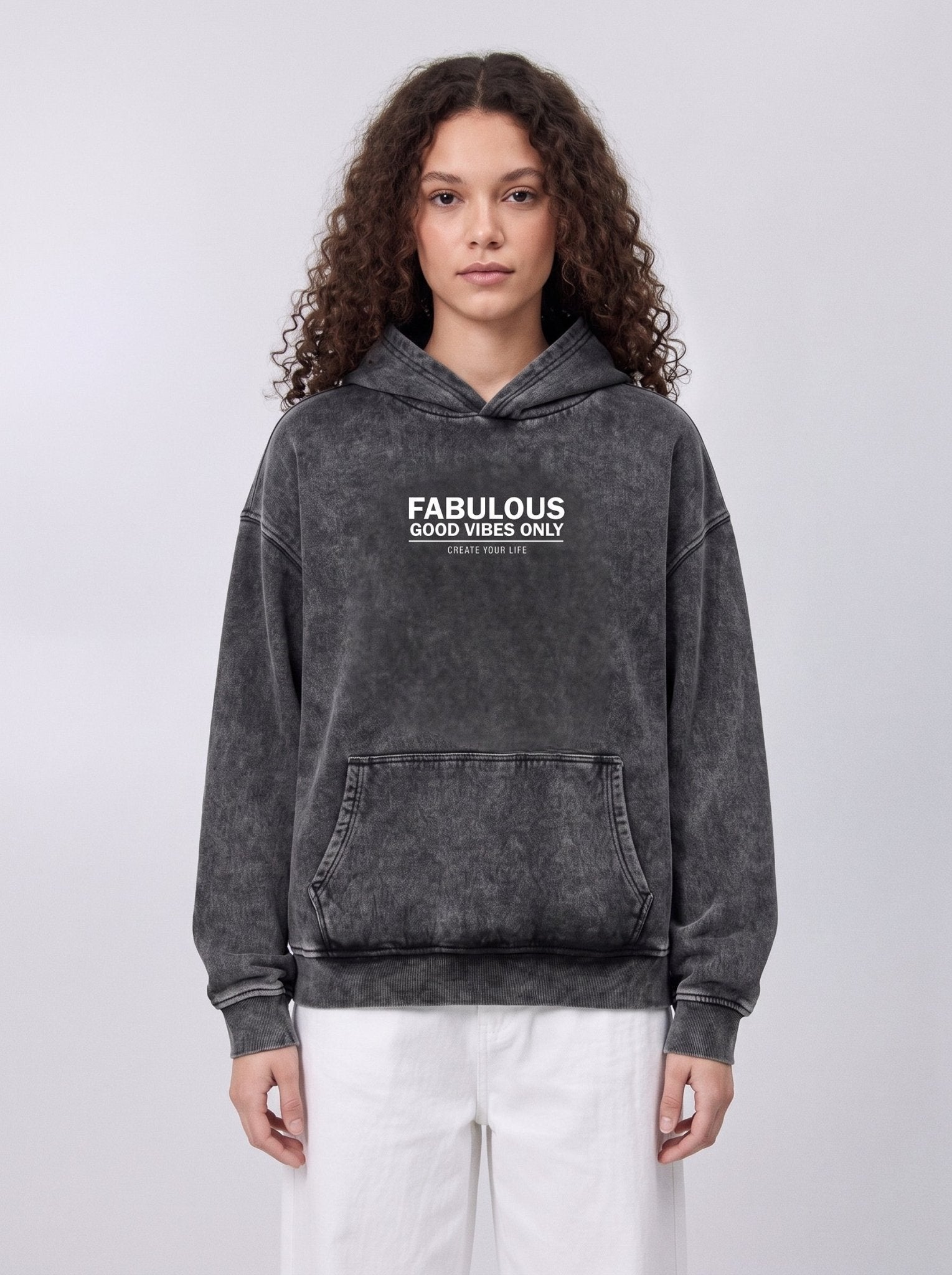 Fabulous Acid Washed - Hippies TownHoodieHippies Town