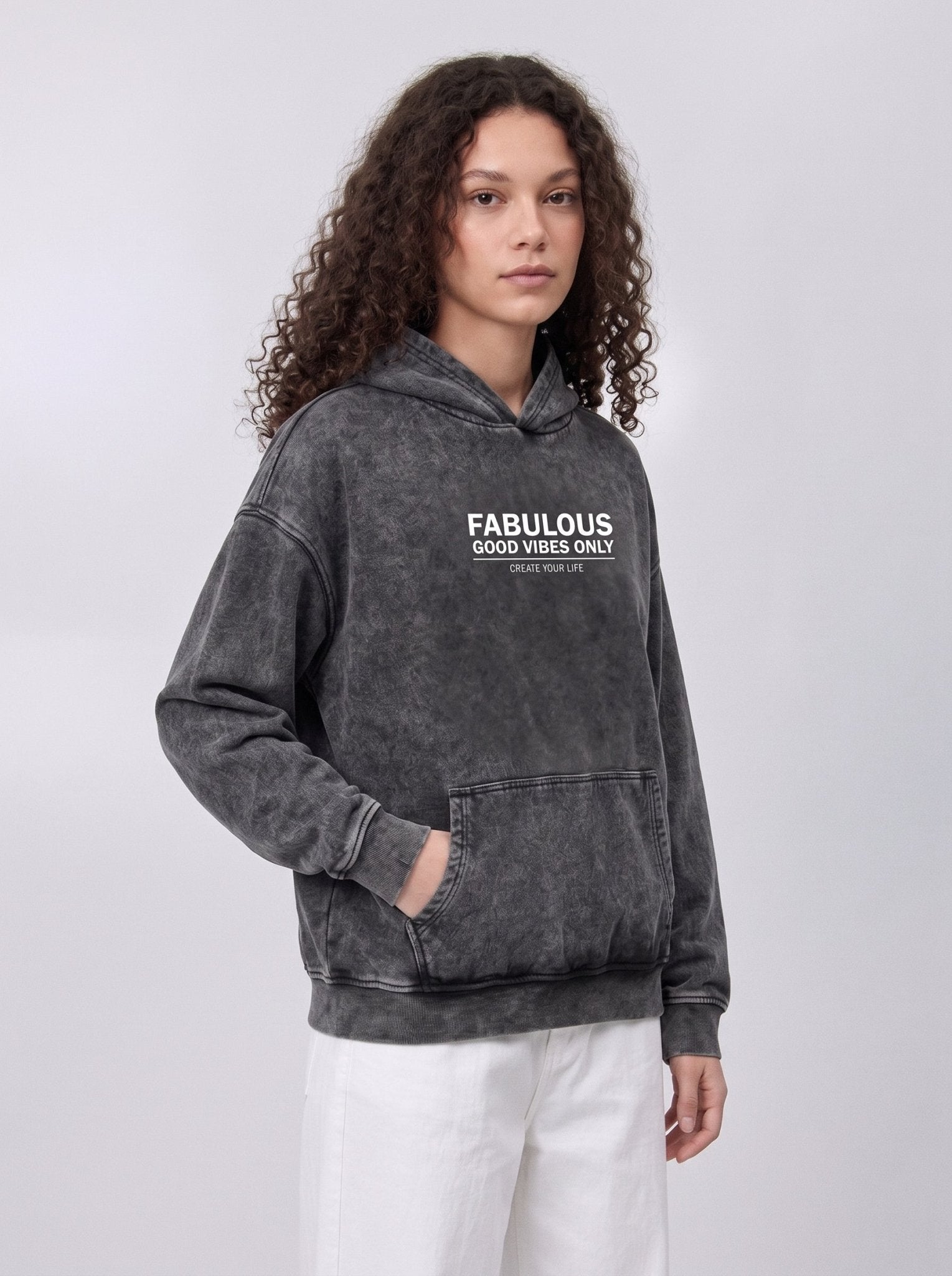 Fabulous Acid Washed - Hippies TownHoodieHippies Town