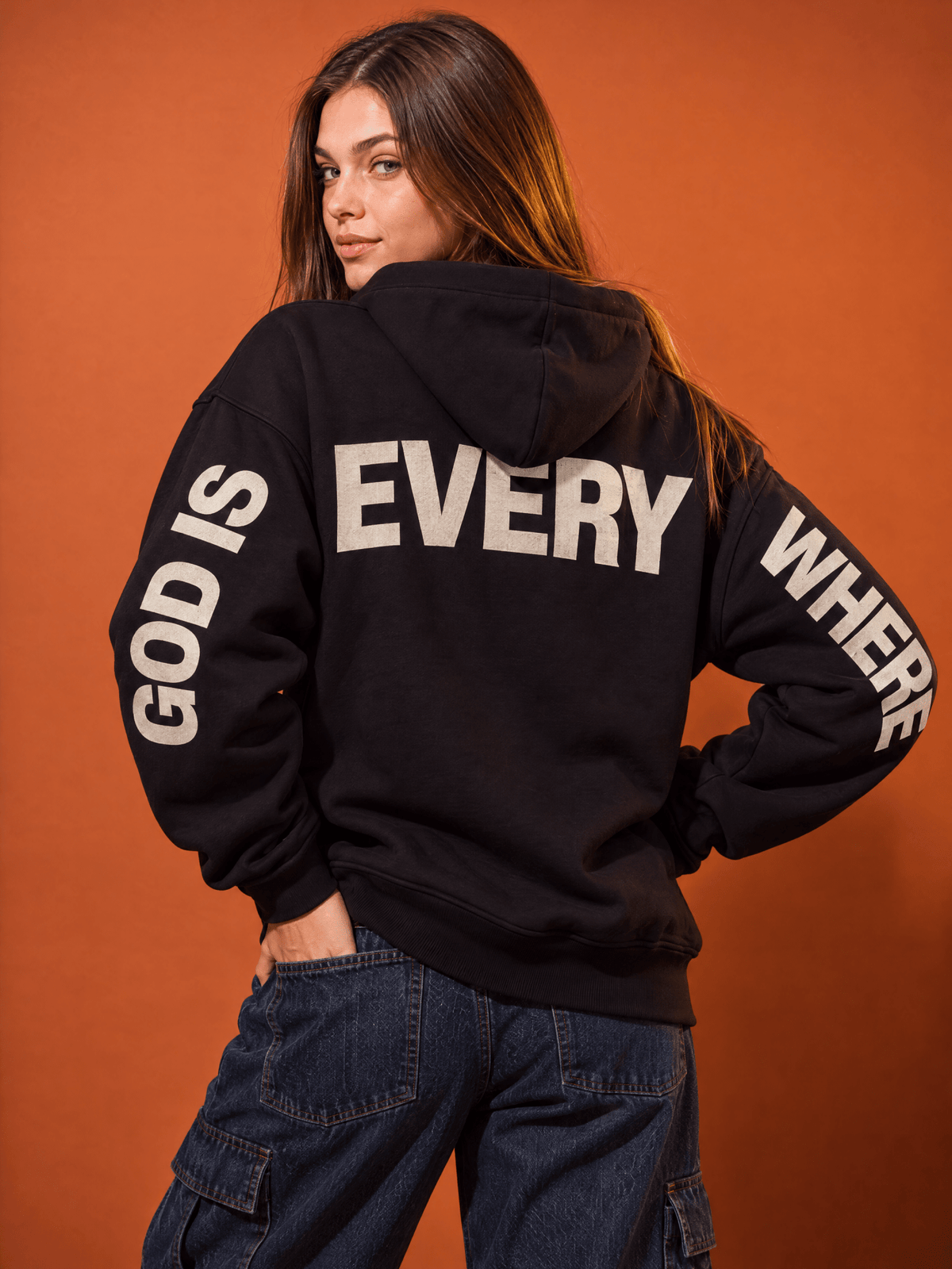 God is Every Where Hoodie - Hippies TownHoodieHippies Town