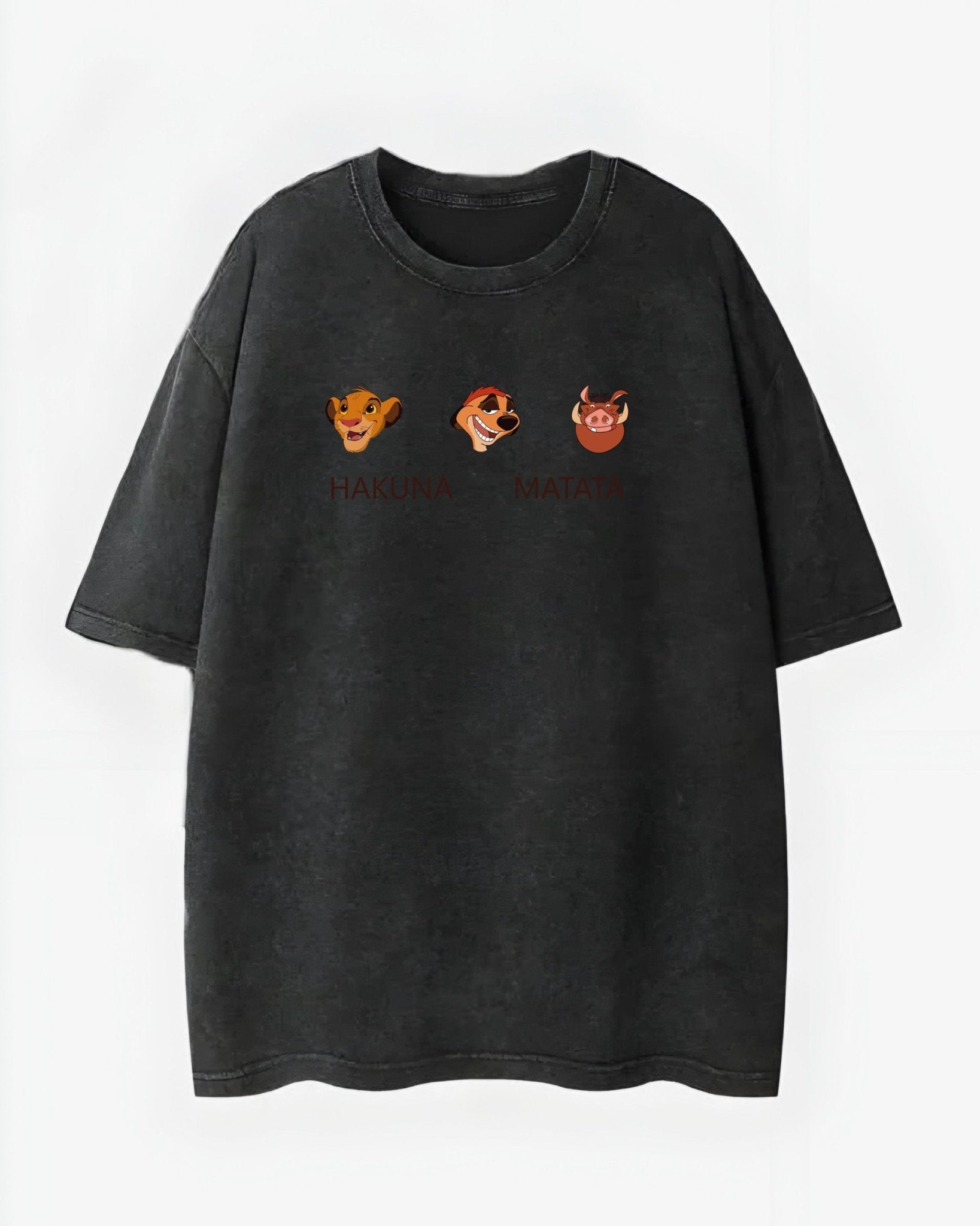 Hakuna Matata Washed T-Shirt - Hippies TownHippies Town