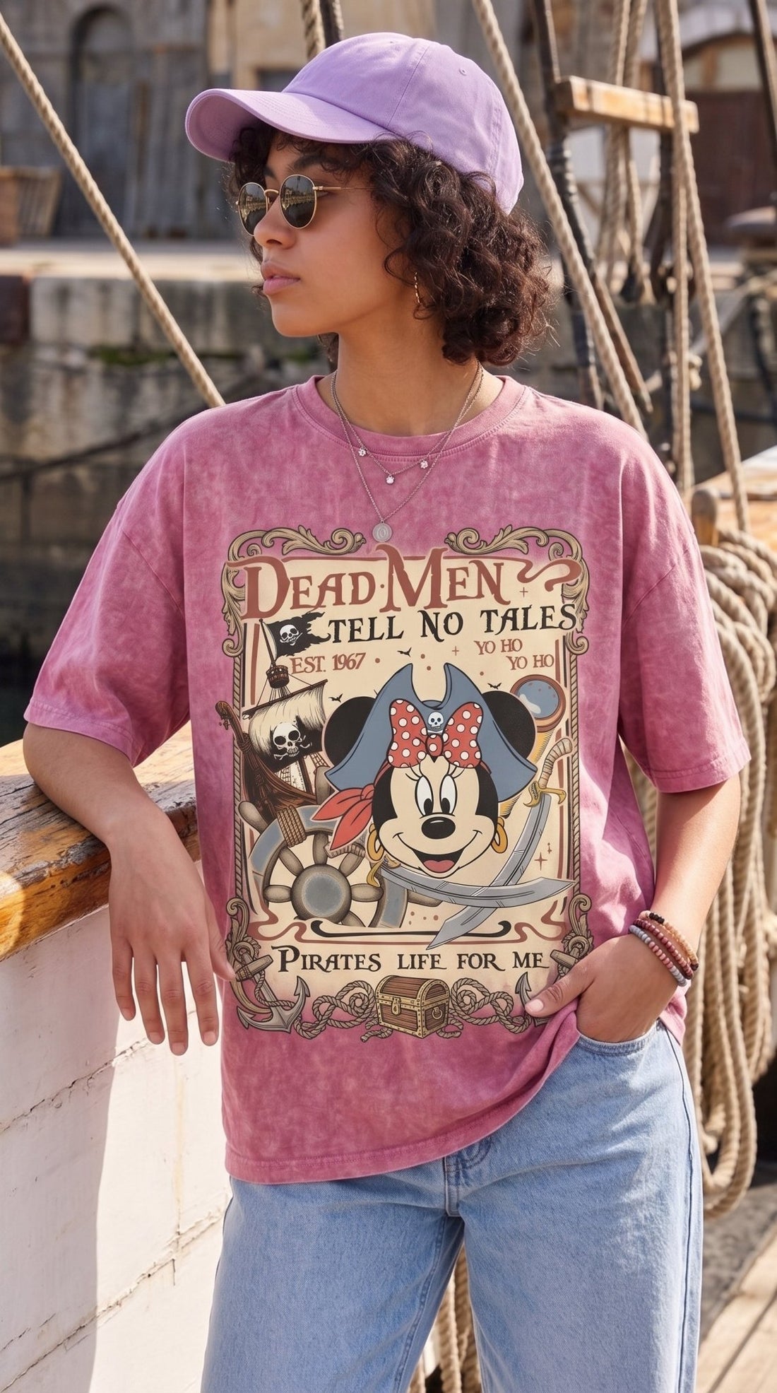 Halloween Mickey Washed T-Shirt - Hippies TownT-shirtHippies Town